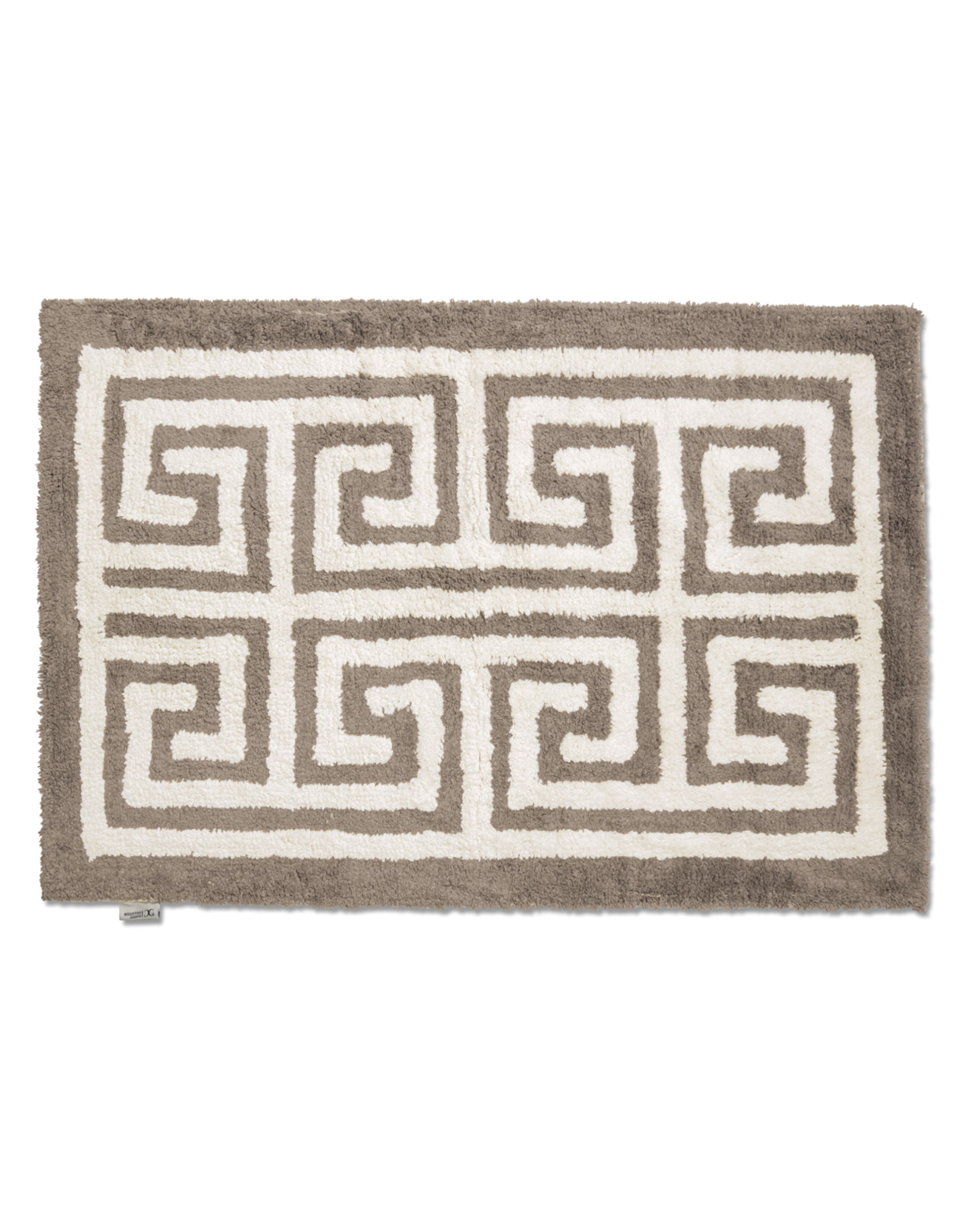 entrance badrumsmatta taupe/vit