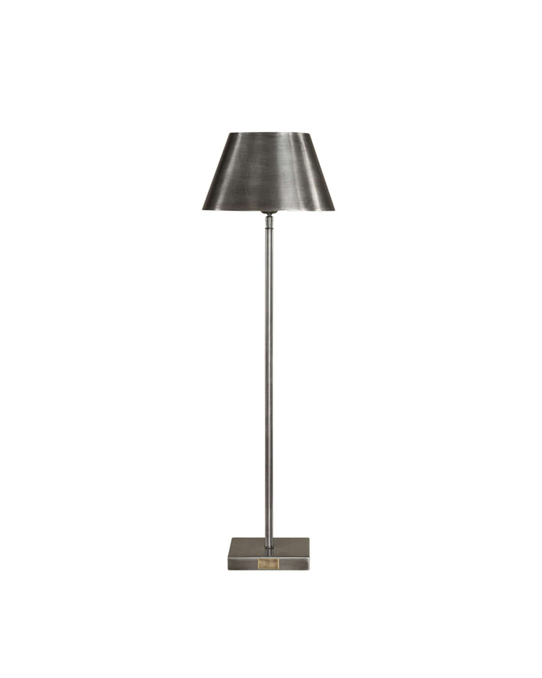 Pewter bordslampa