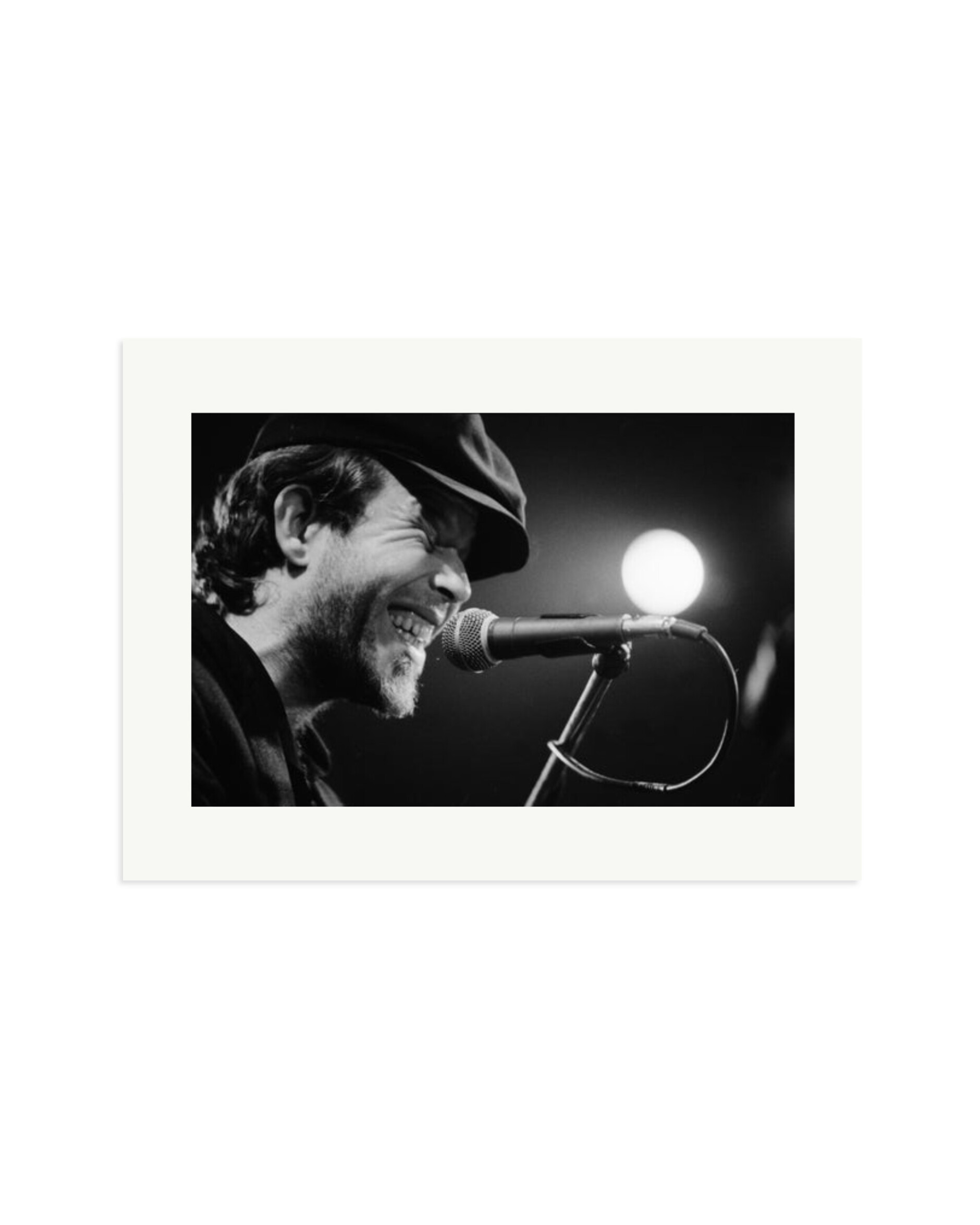 Tom Waits at the Cleveland Agora Club Print Only / XL