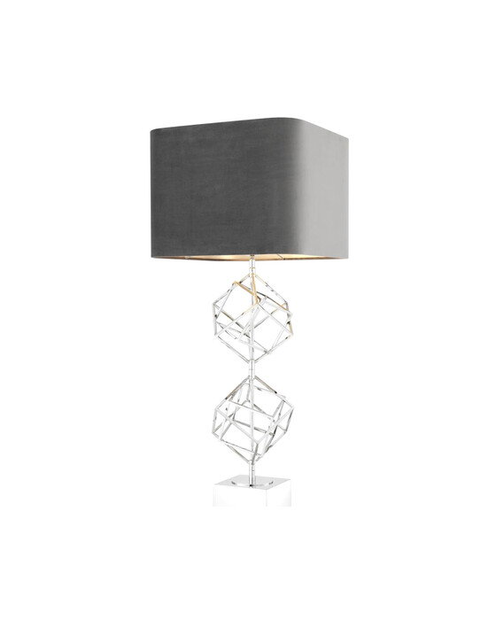 Bordslampa Matrix Nickel