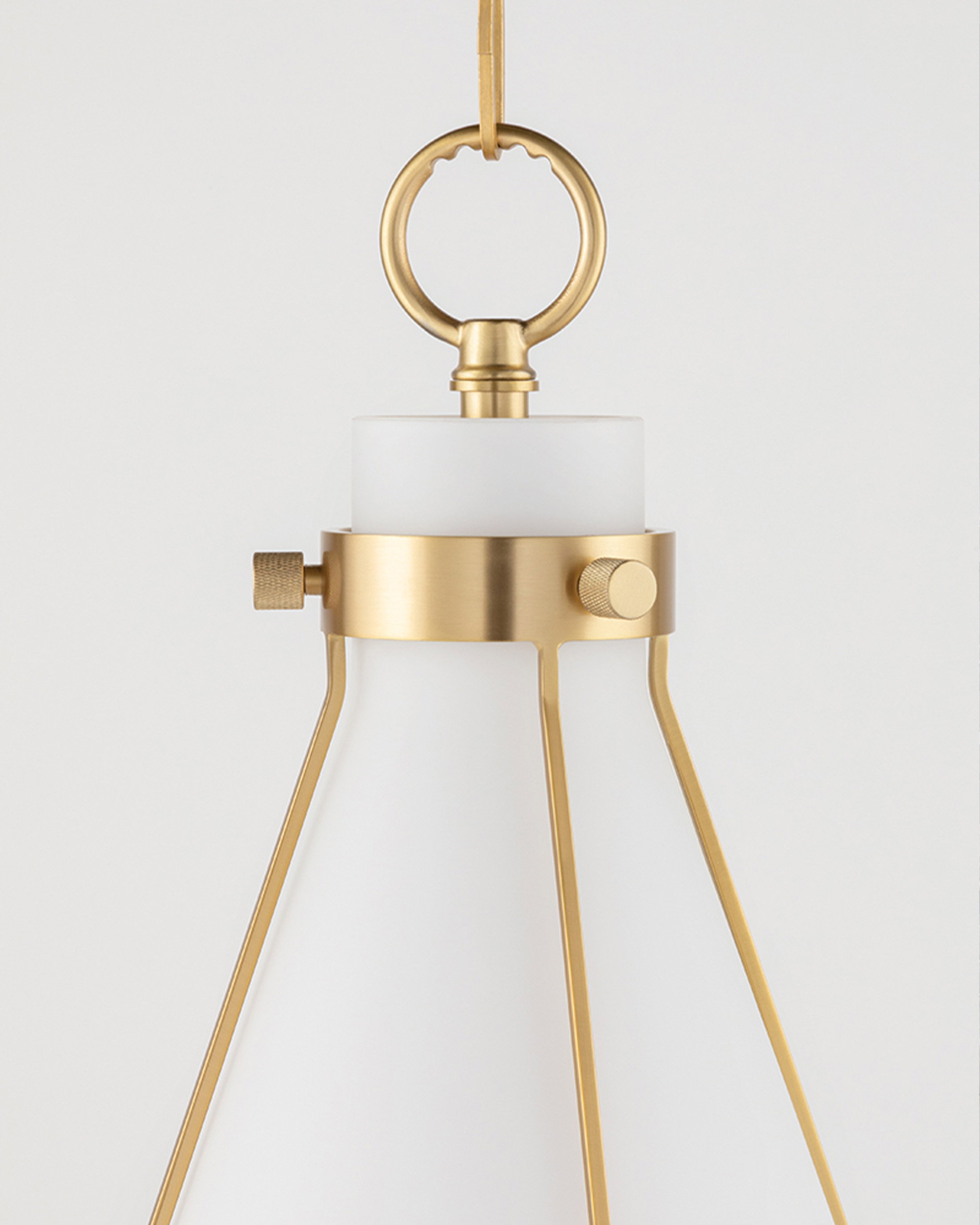 Eldridge loftlampe antik messing