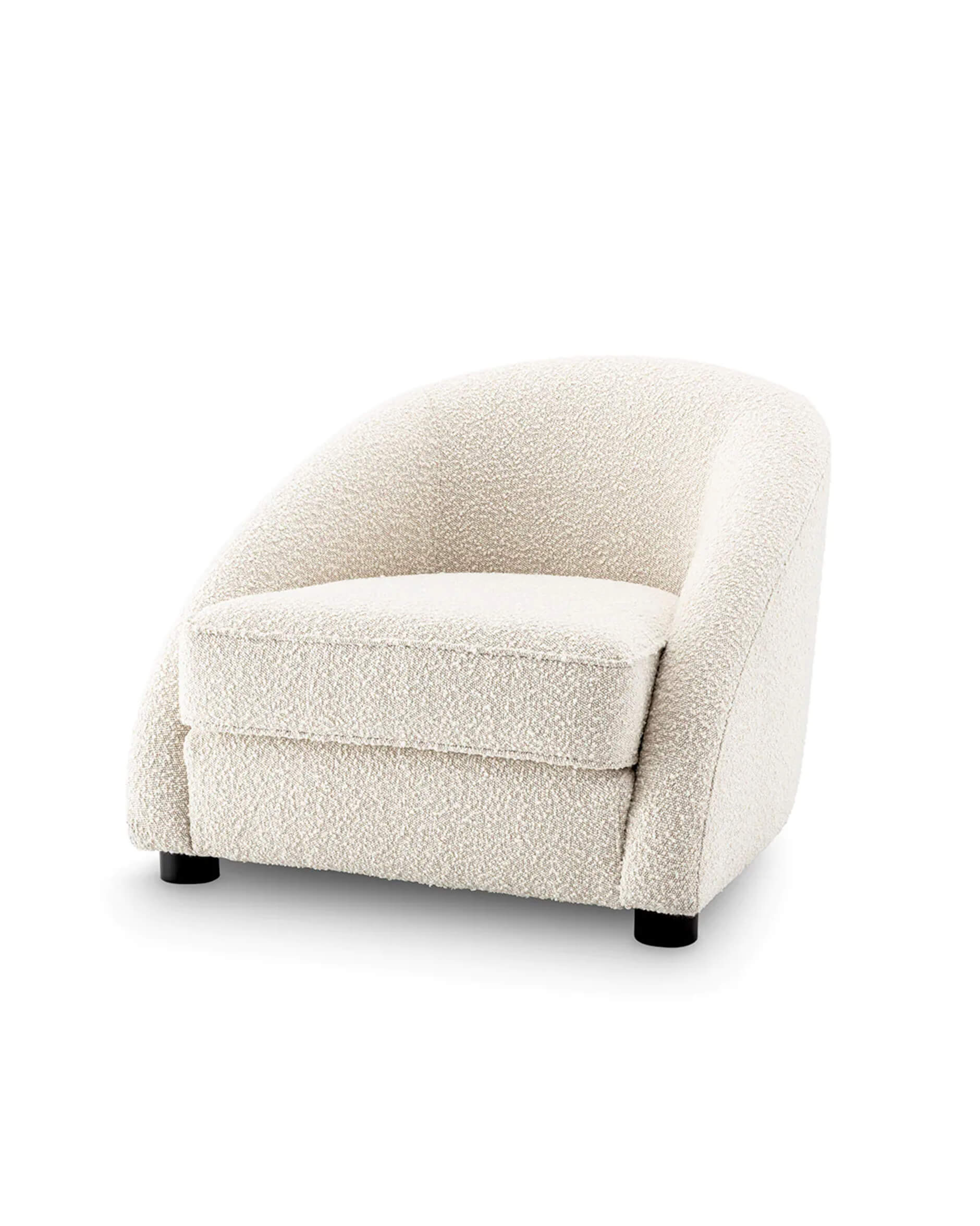 Cruz fåtölj bouclé cream OUTLET