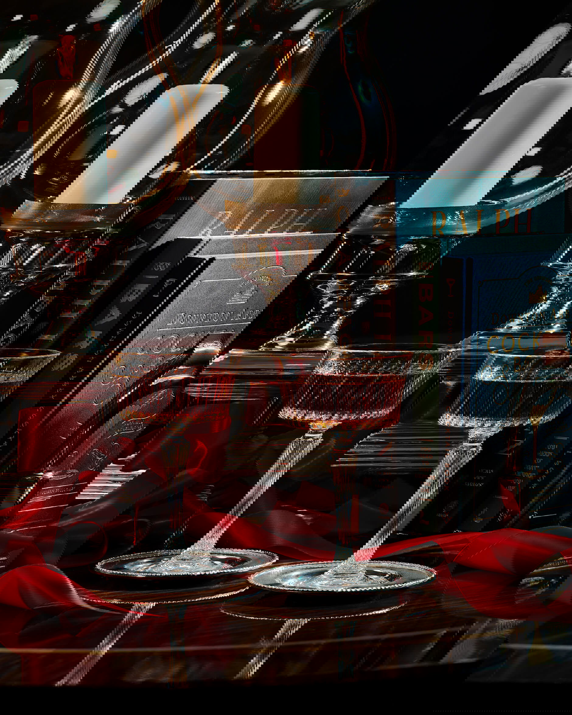 Manhattan cocktailglas kristall singel