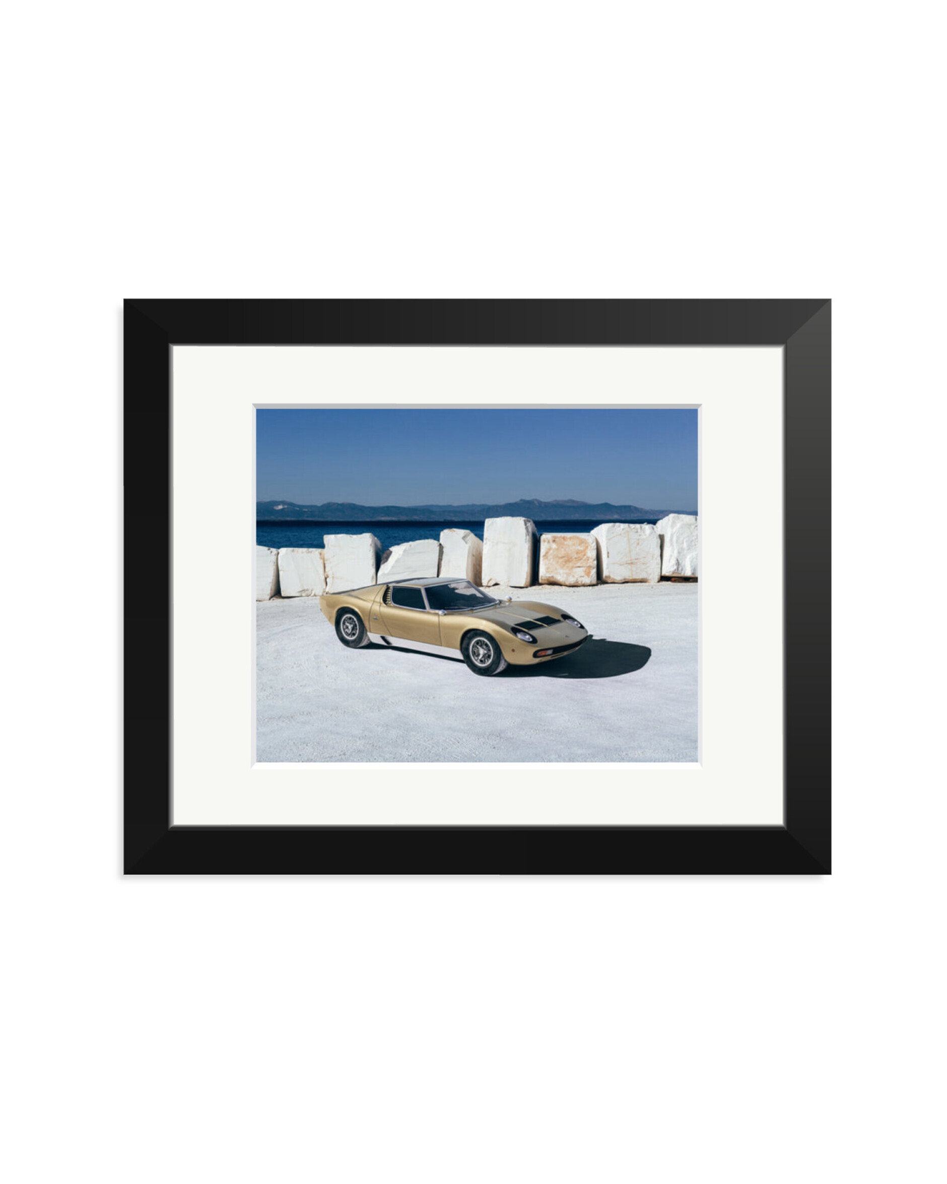 Lamborghini Miura in Greece Black / Small