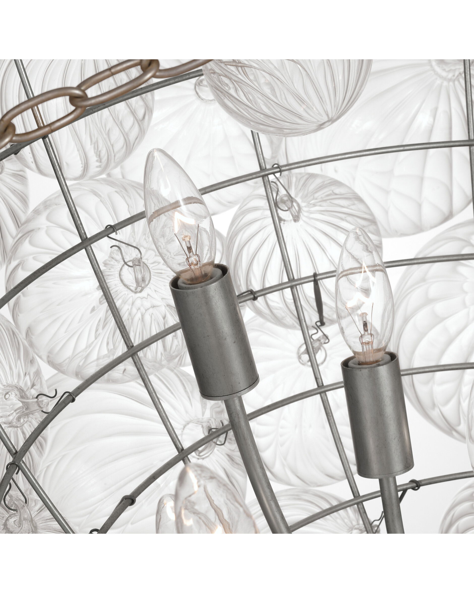 Talia 46" takkrona silver