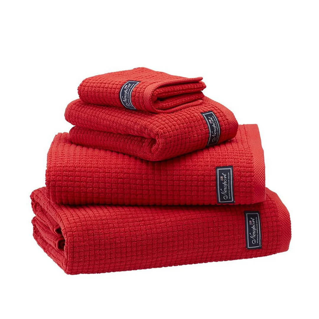 Fisher Island Towel Red