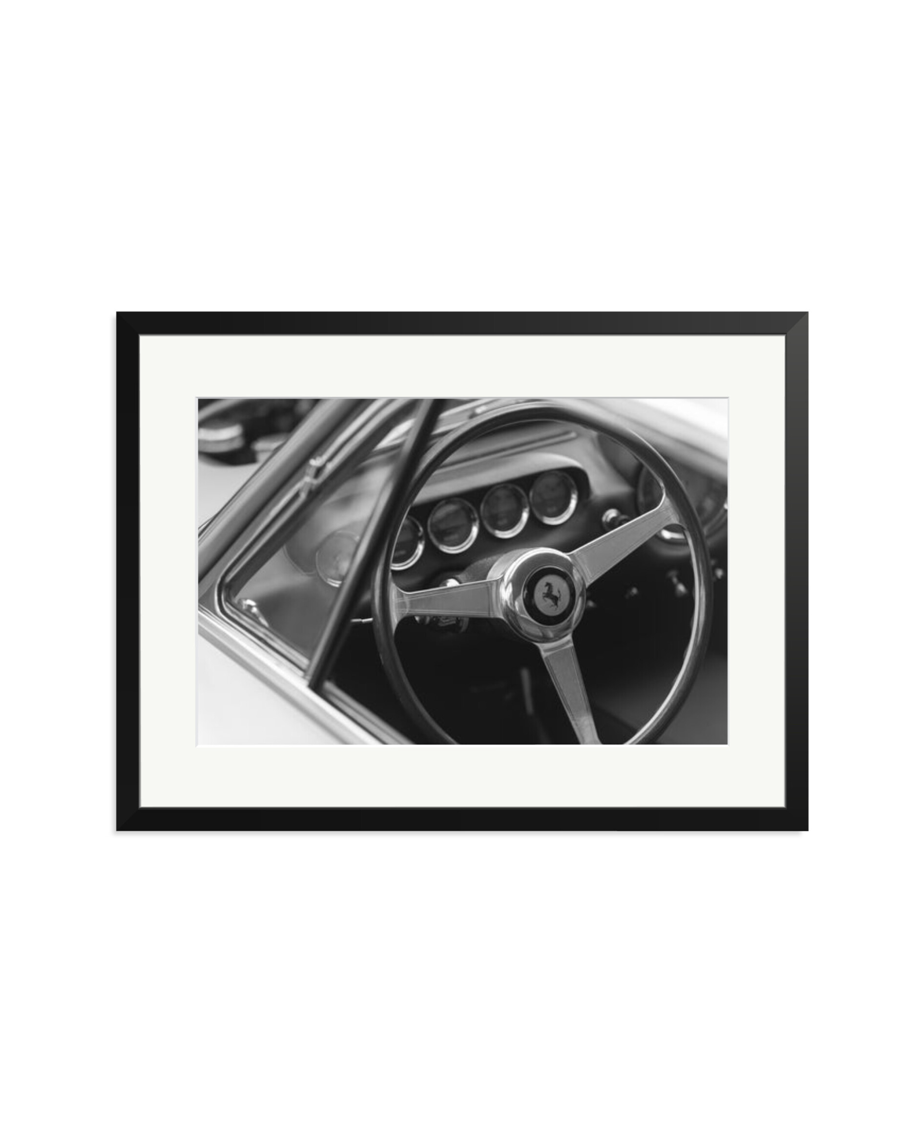 1963 Ferrari 250 Black / XL
