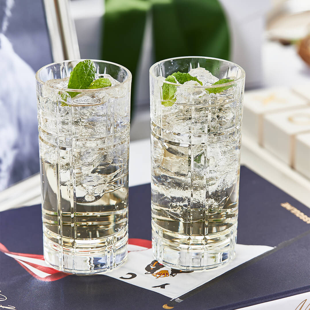 Upper East Highball Glass Crystal 6-pack