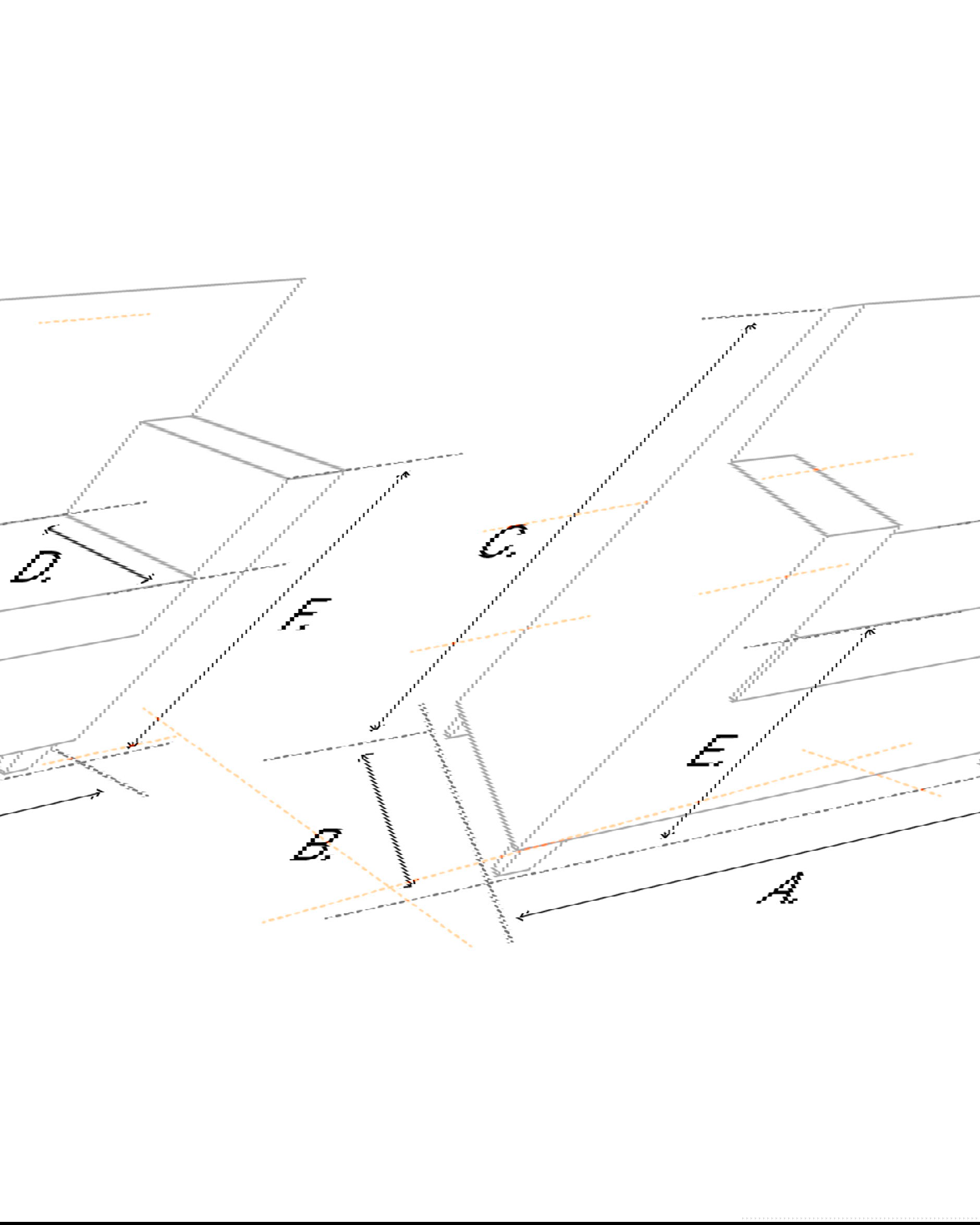 Trapezium fåtölj bouclé cream