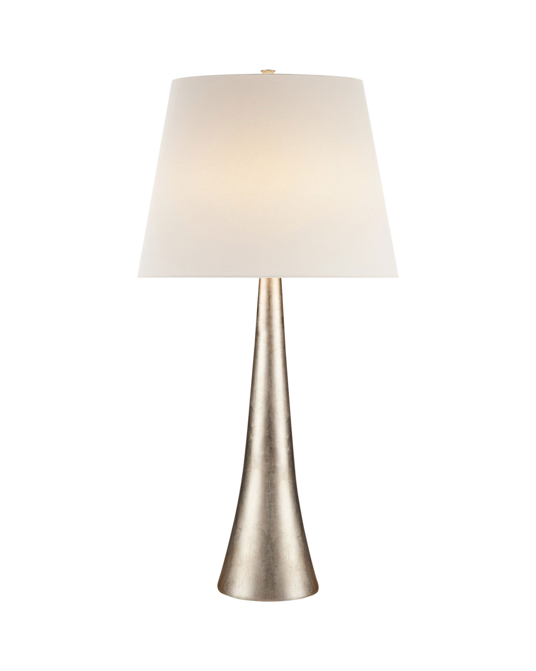 Dover Table Lamp Burnished Silver Leaf OUTLET