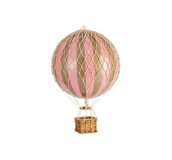 Gold Pink - Travels Light luftballong blå/silver
