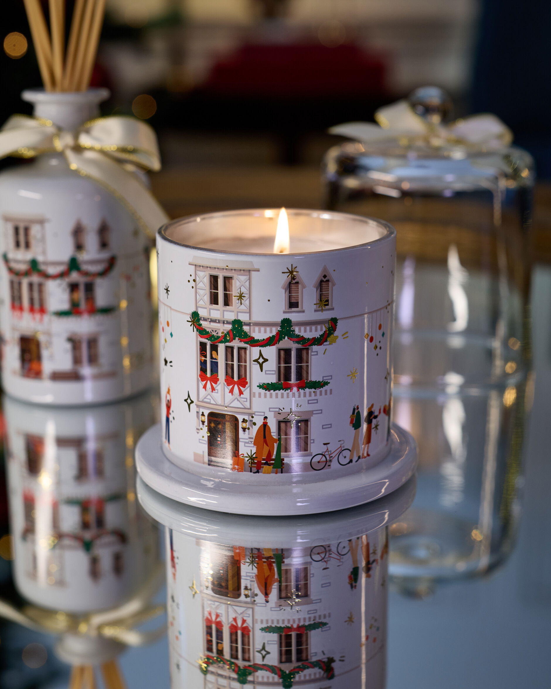 Rue de Rivoli Scented Candle White