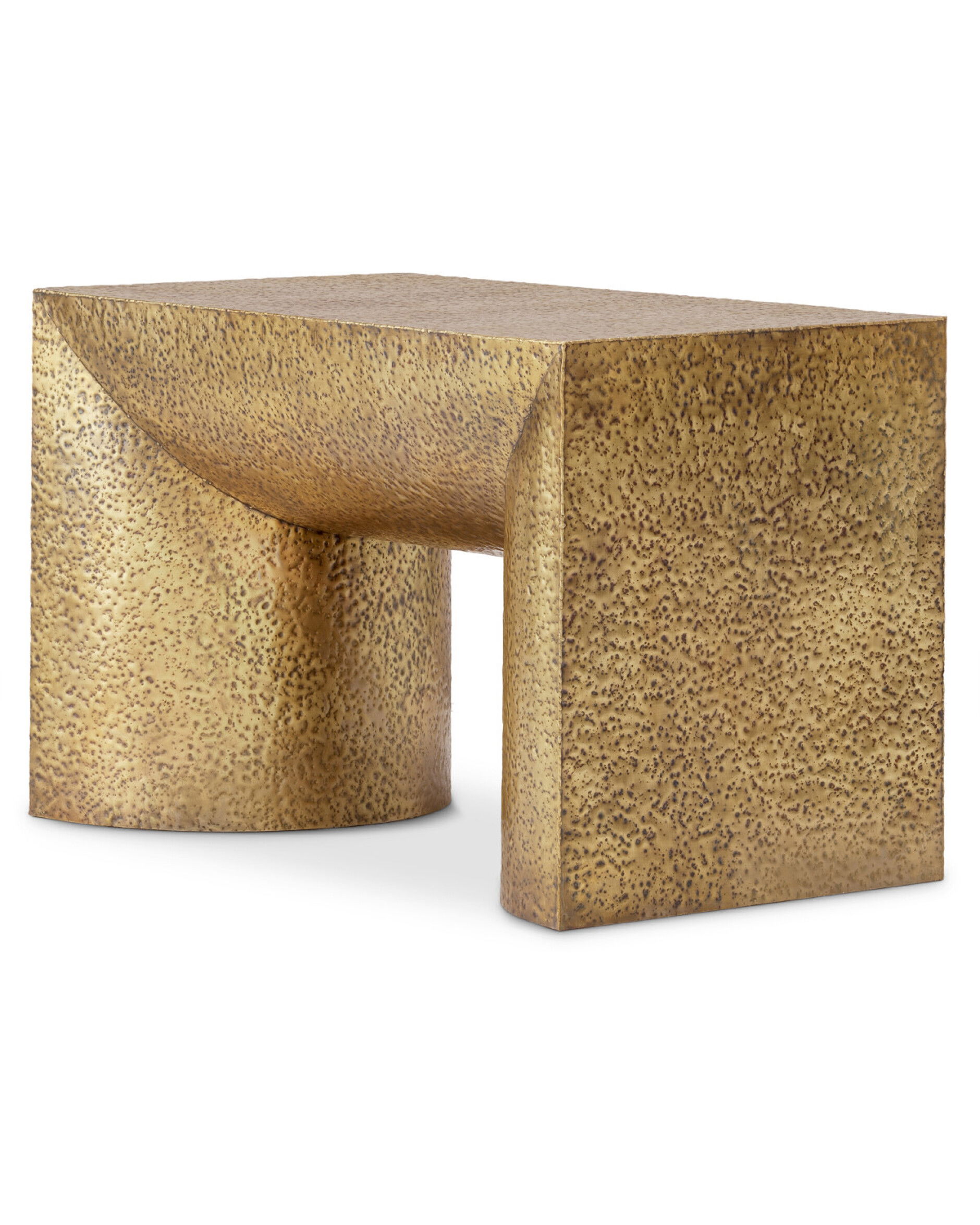 Drayton bijzettafel messing