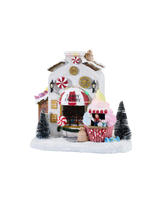 Dulce godterifabrikk juledekorasjon