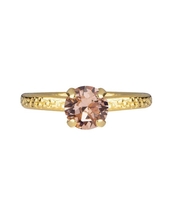 Caroline Svedbom Natti ring light peach