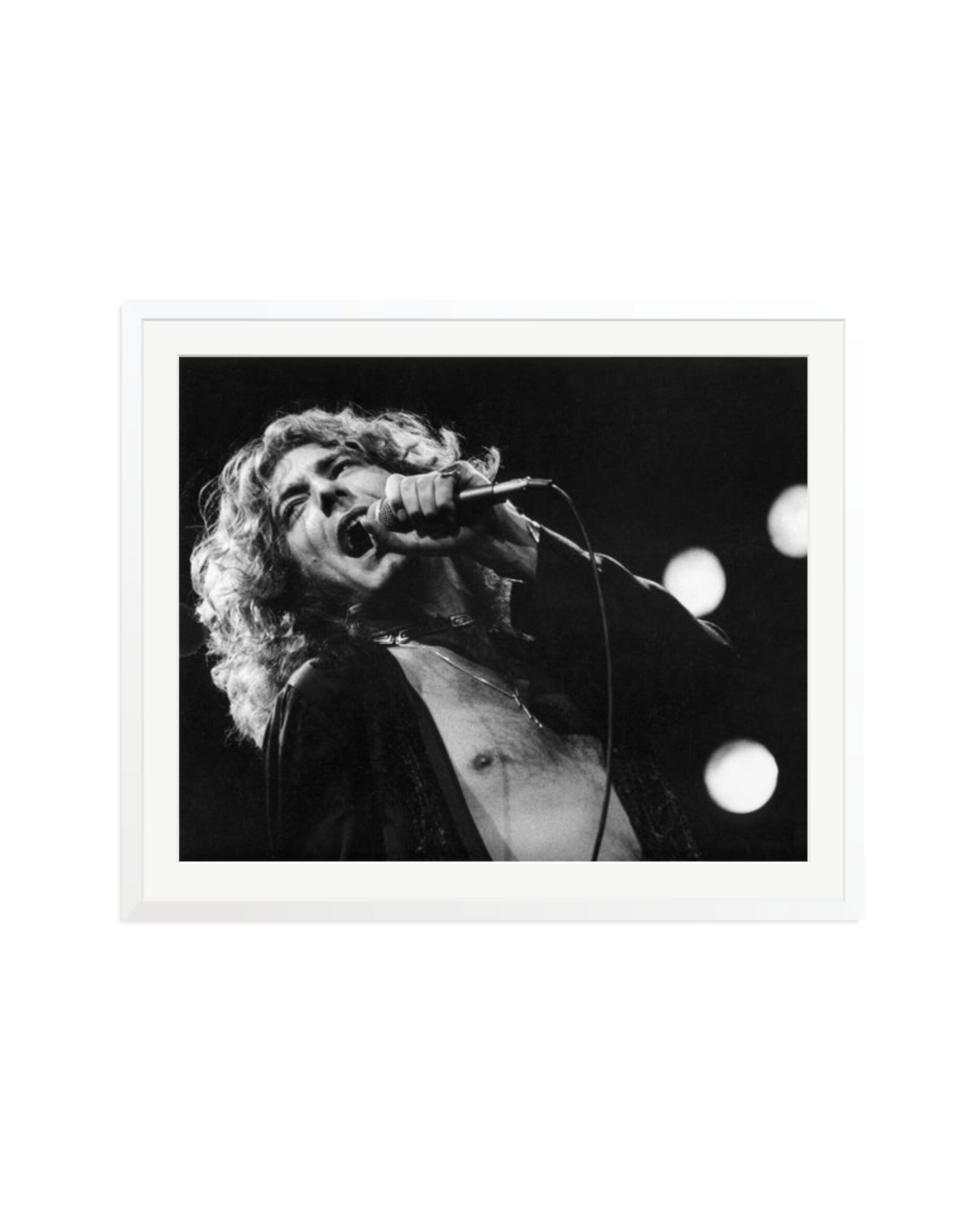 Robert Plant 1977 White / XXL
