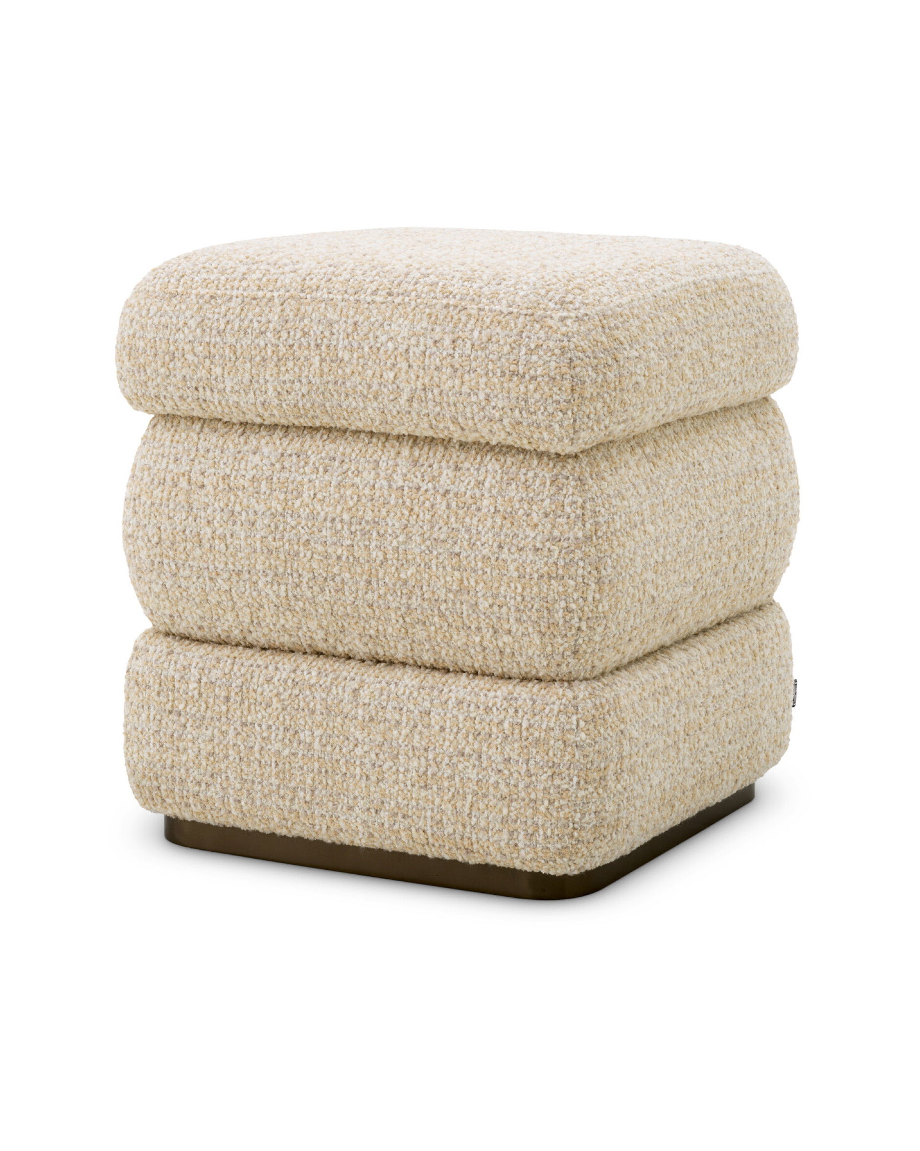 Fifth Hocker Winslow Chenille Beige