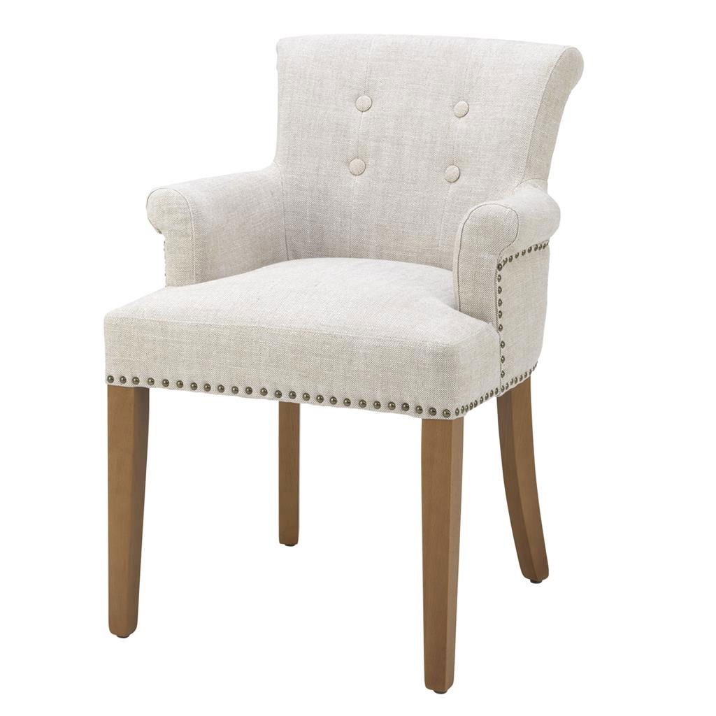 Key Largo Armchair Off-White Linen
