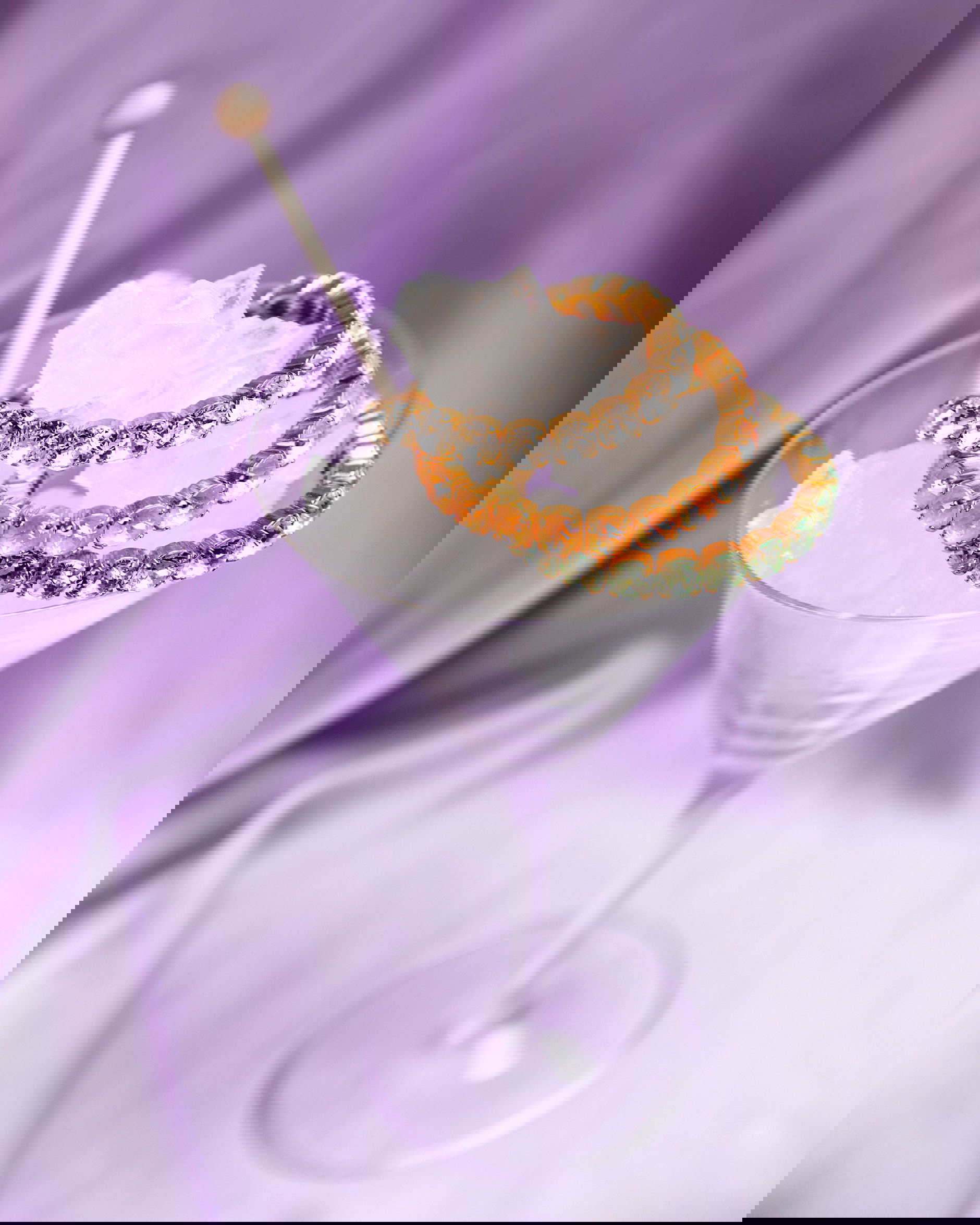 Gia Stud armband crystal