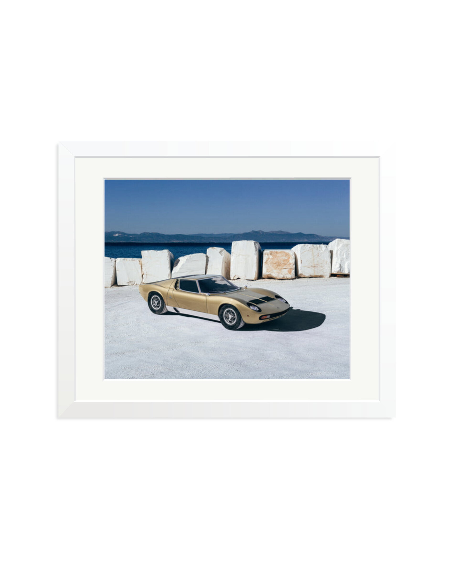 Lamborghini Miura in Greece White / Medium