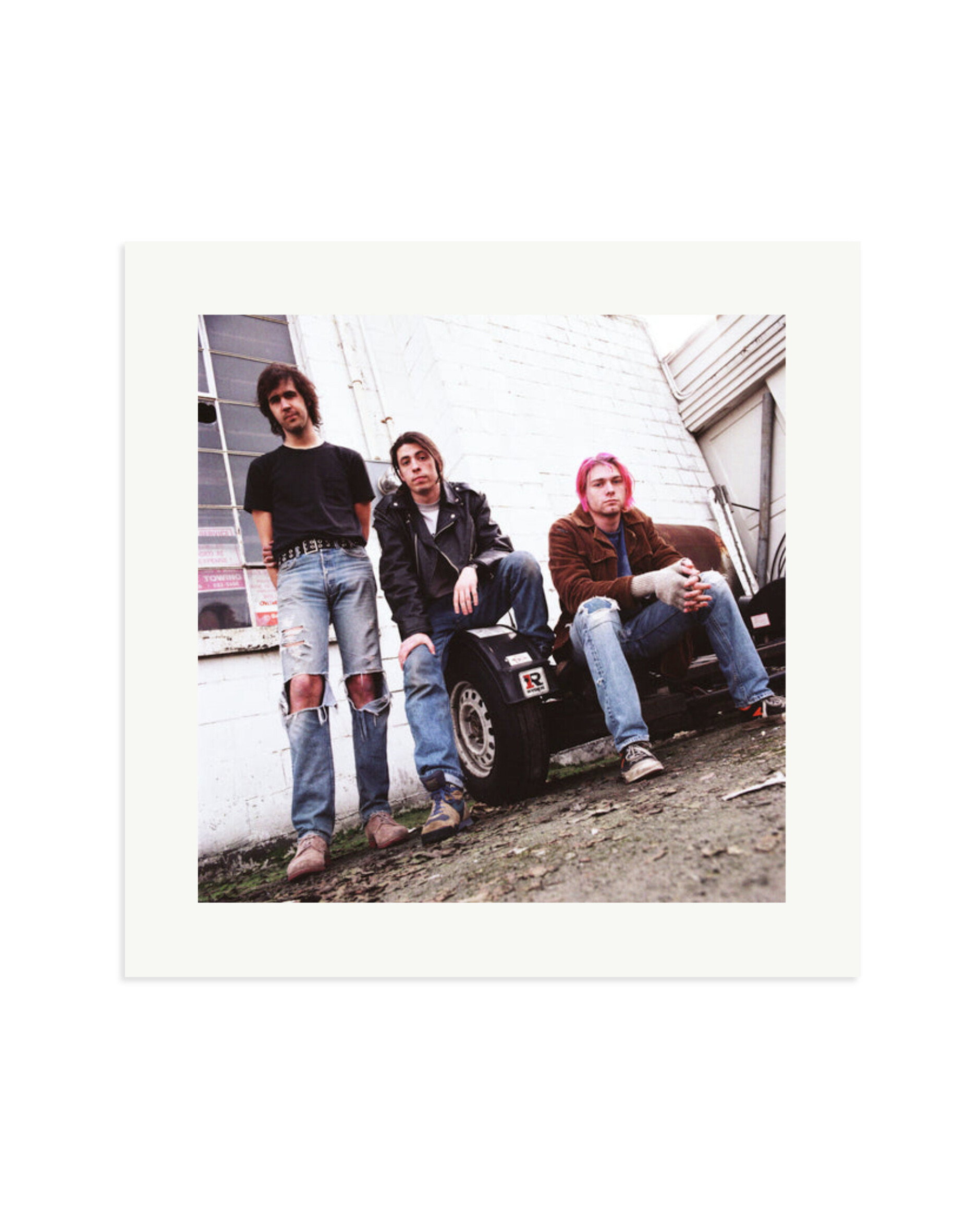 Nirvana For Creem Magazine Print Only / Large