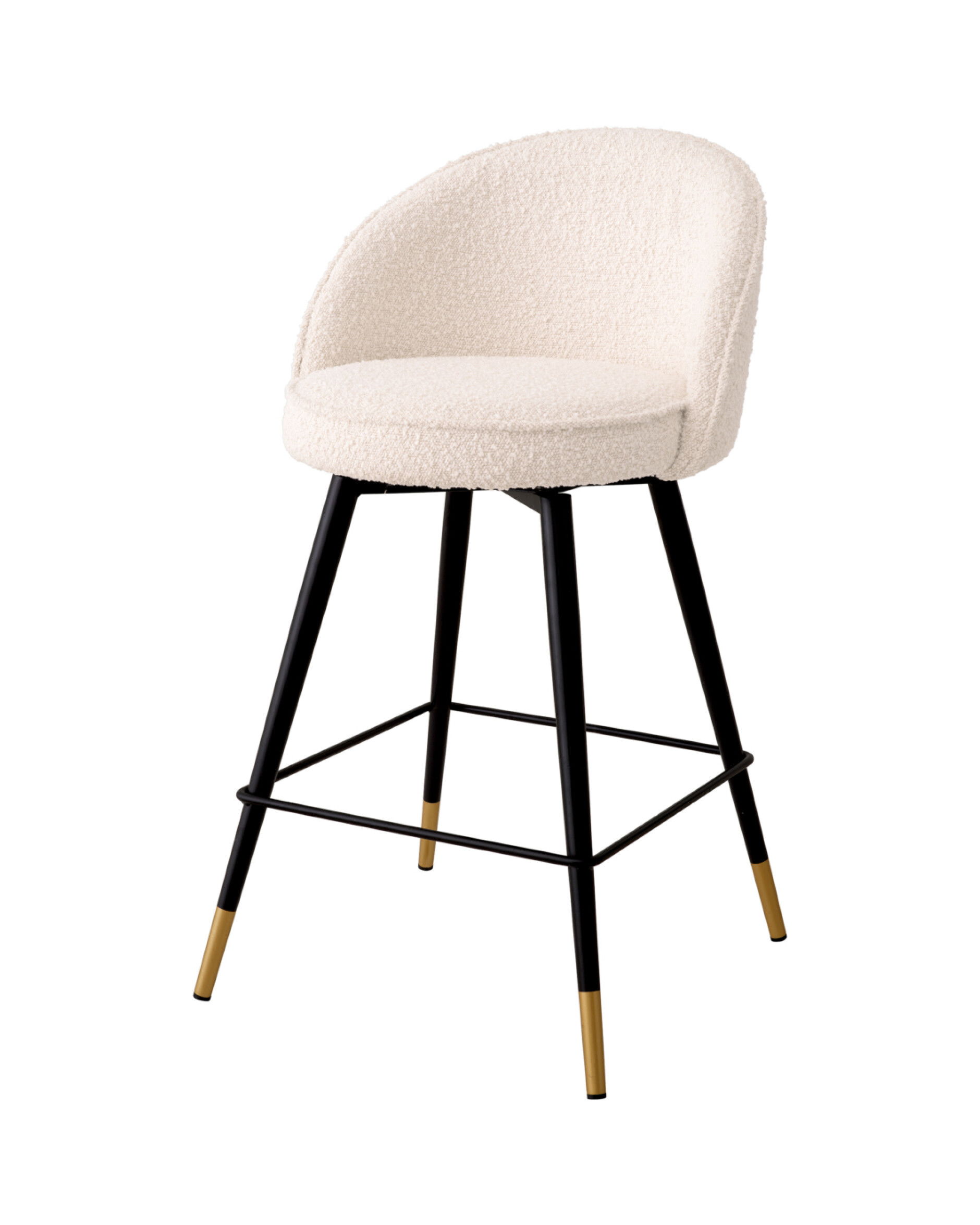 Cooper barstolar bouclé cream 2-set