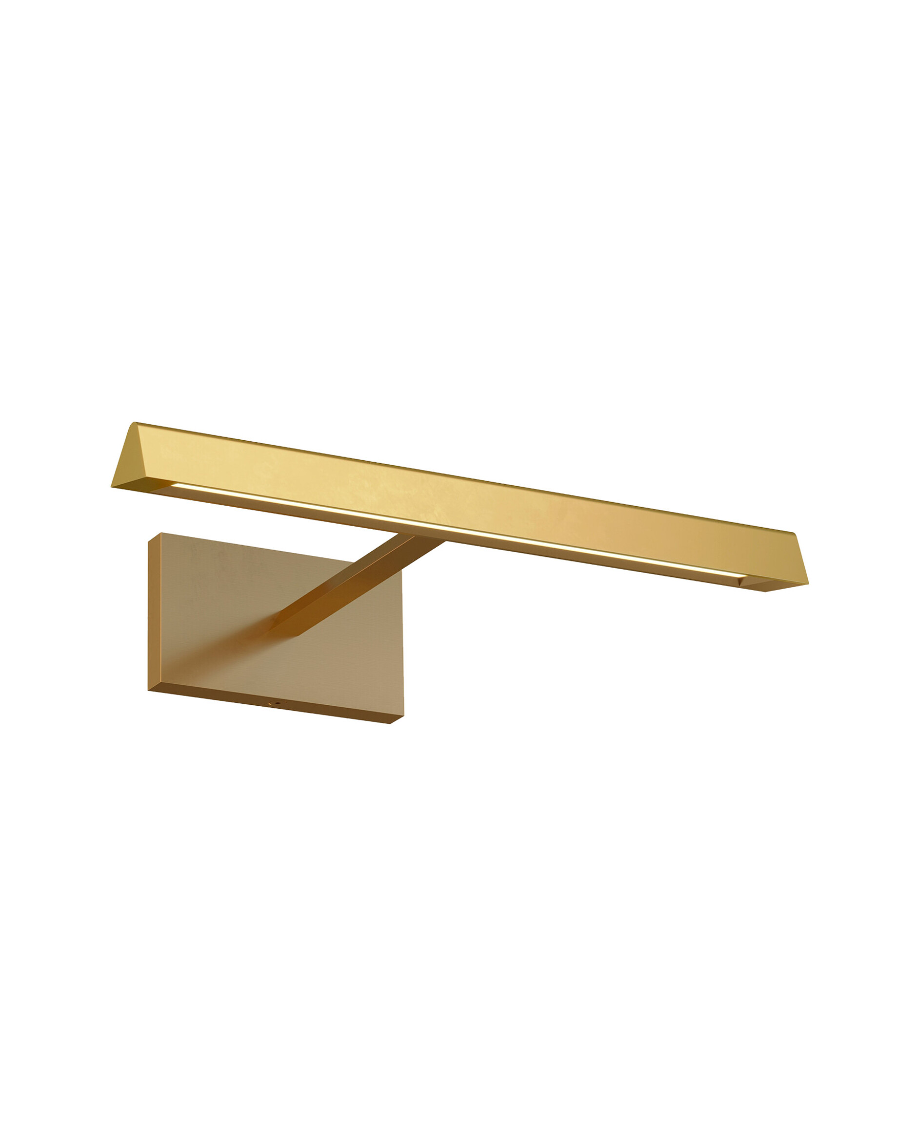 Dessau 12" tavelbelysning mässing