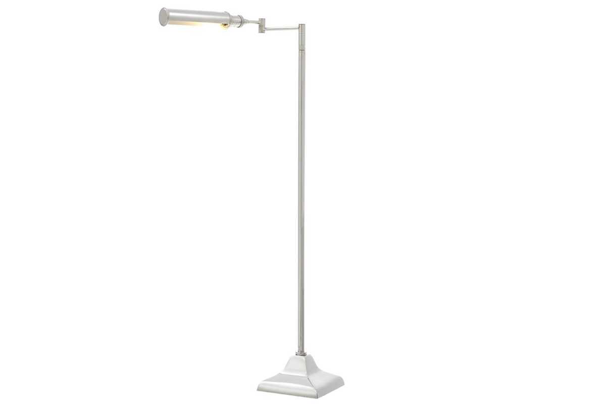 Golvlampa Kingston nickel OUTLET
