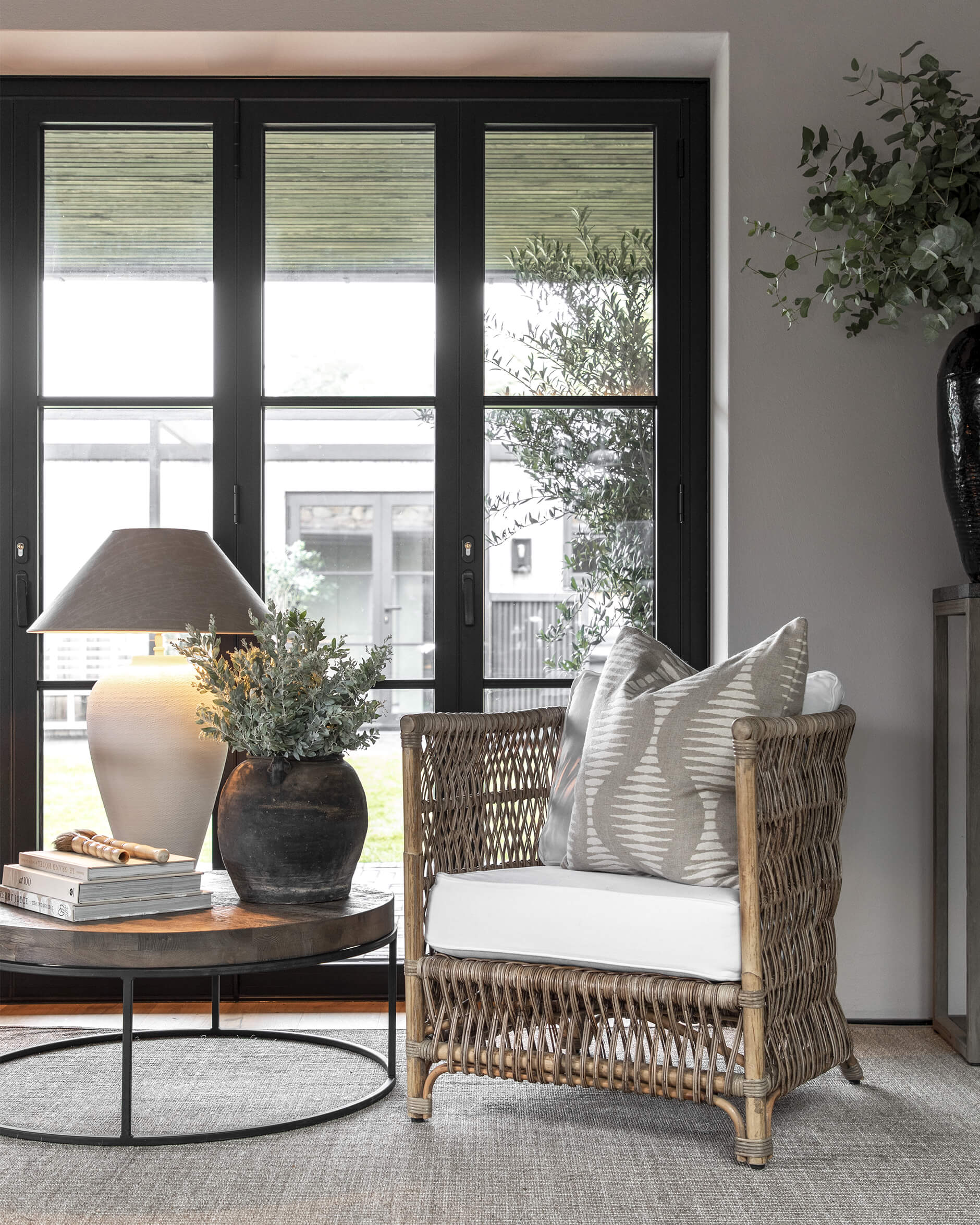 Florence pöytävalaisin valkoinen OUTLET