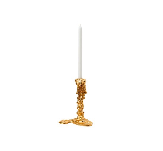 L - Drip candlestick gold