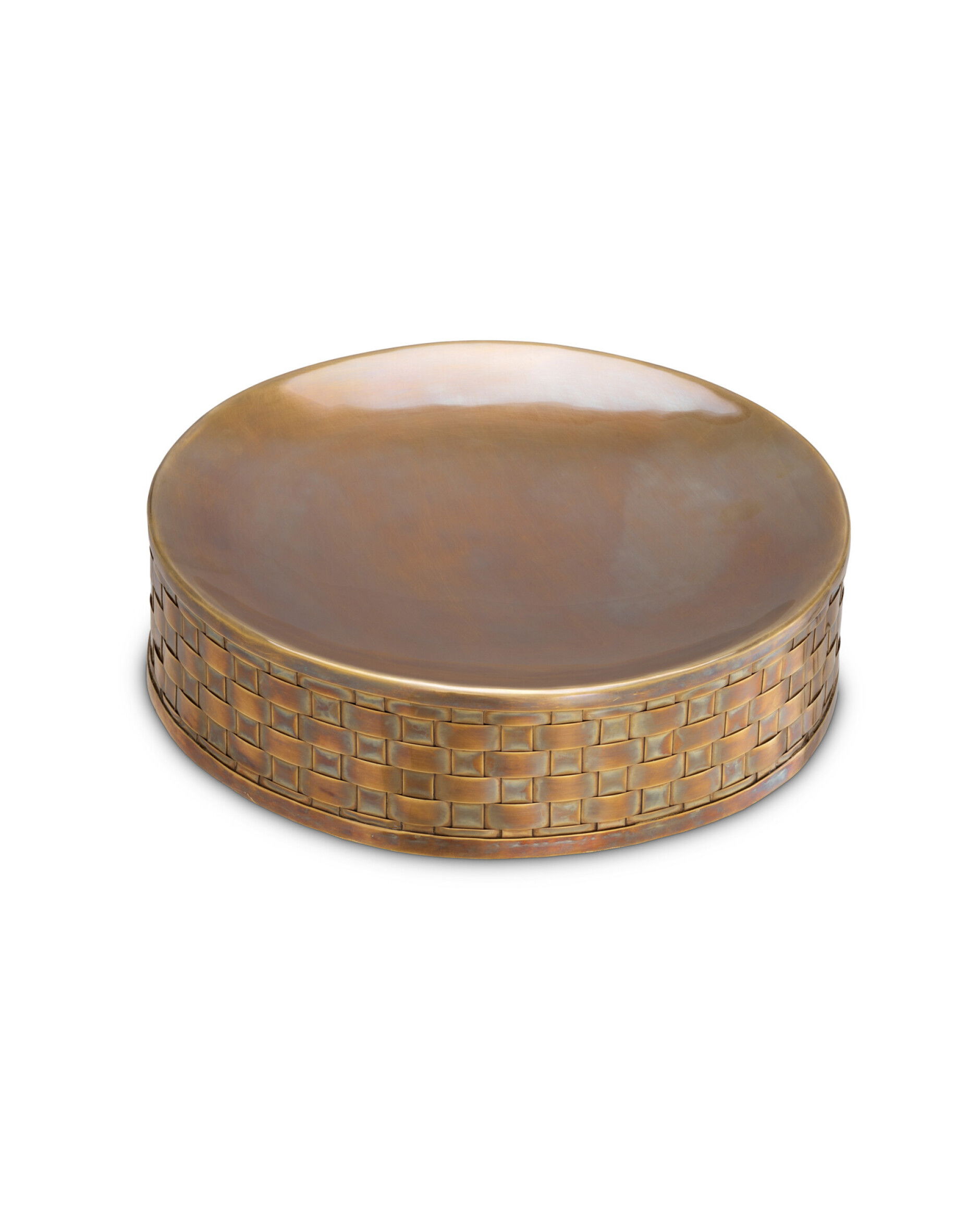 Lausanne Bowl antique brass