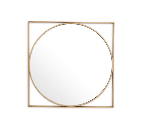 Montauk Mirror Antique Brass