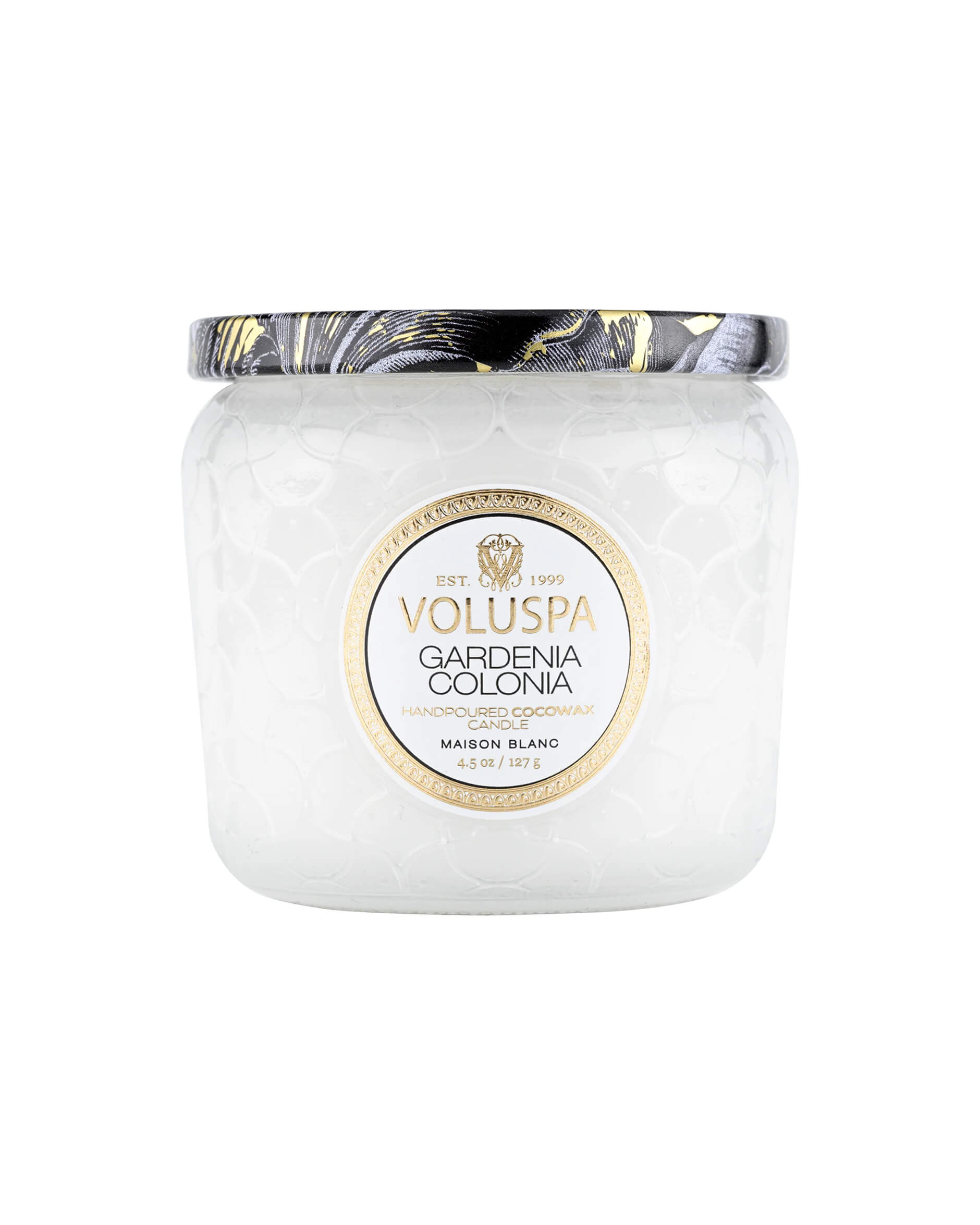 Gardenia Colonia Scented Candle Petite Jar