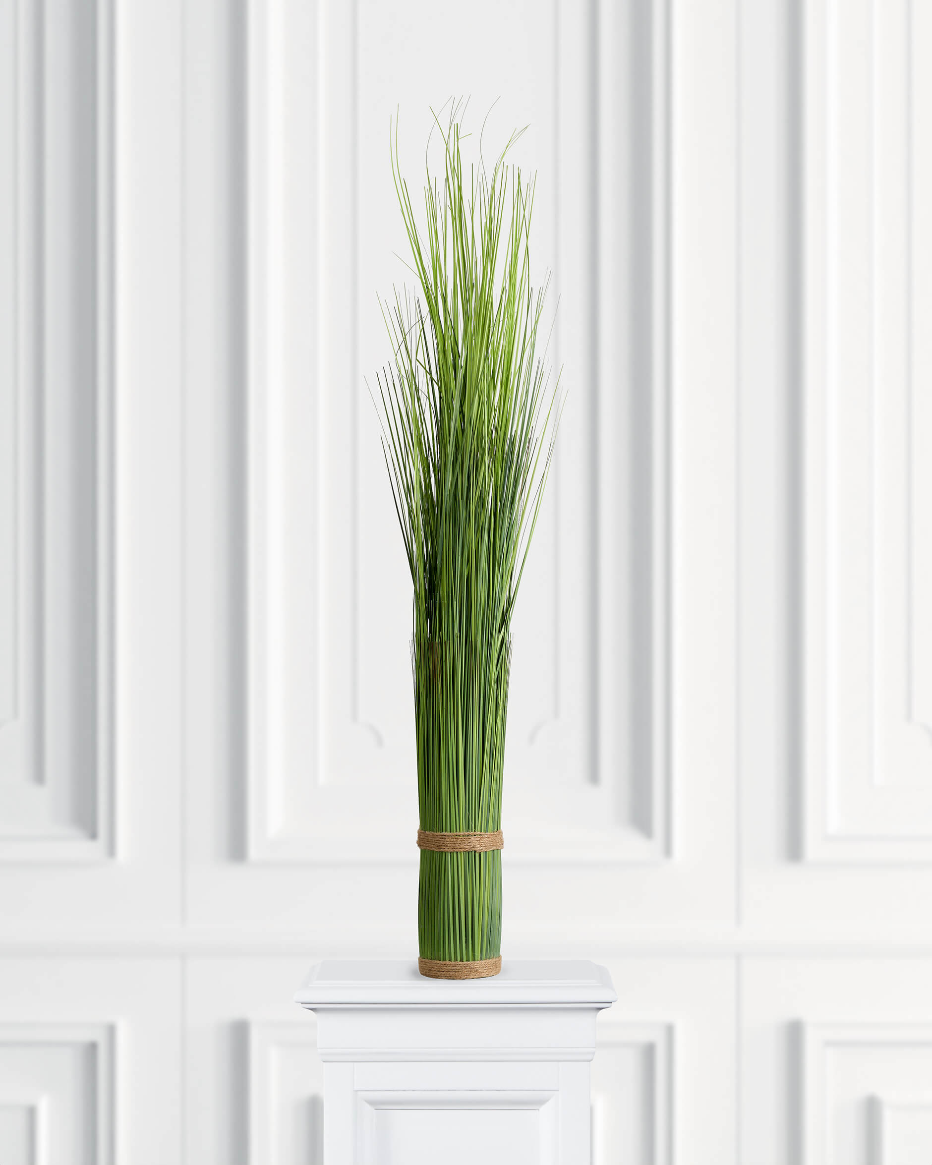 Gräs konstväxt grön