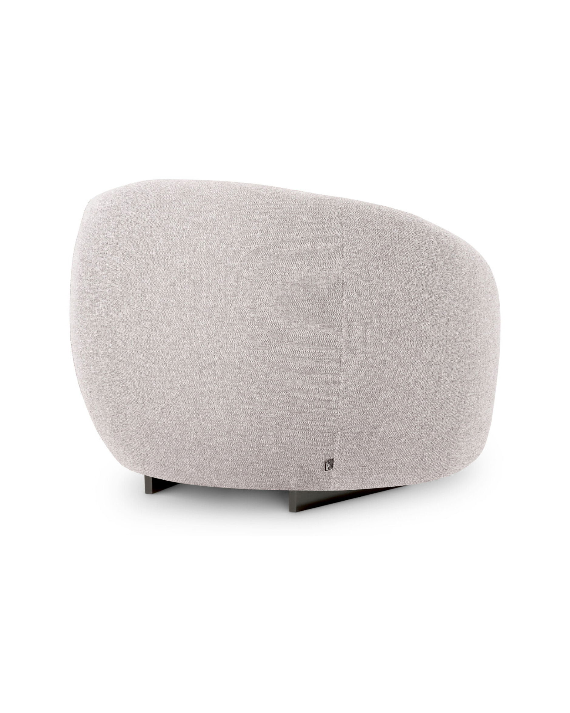 Brice fåtölj mauritius ljusgrå