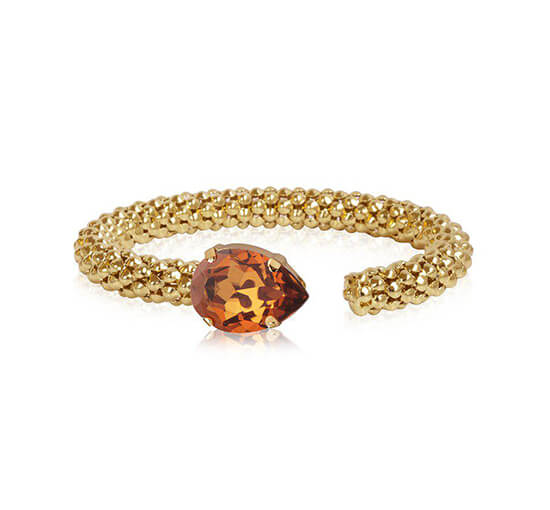 Classic Rope bracelet light amber