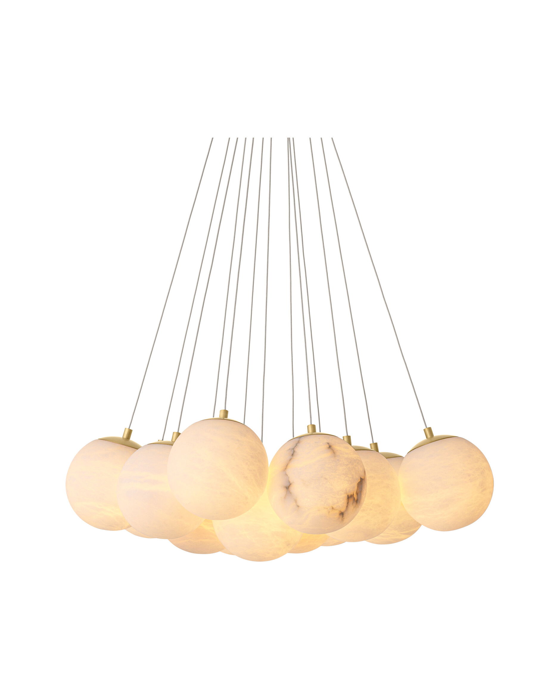 Sphinx taklampa alabaster