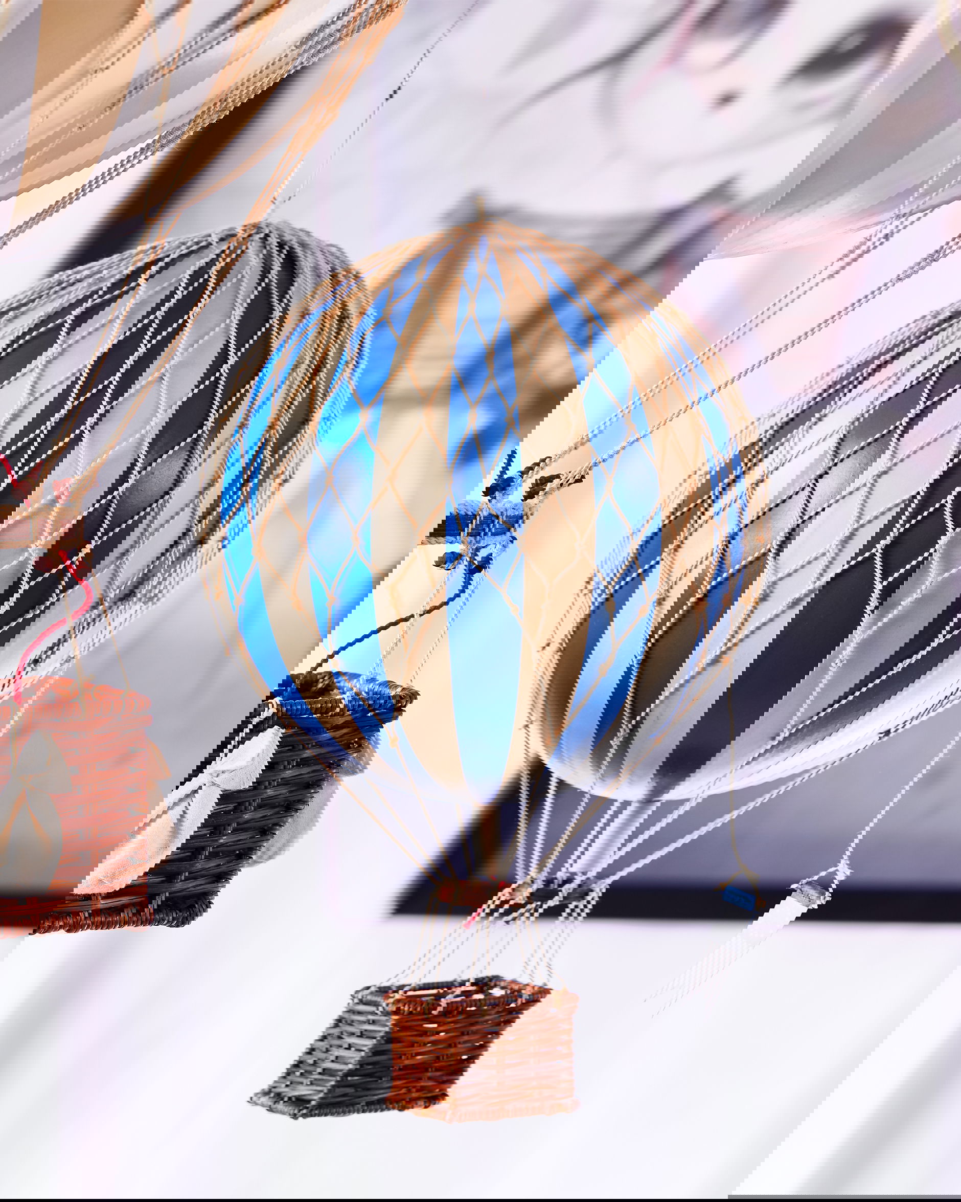 Travels Light luftballong blå