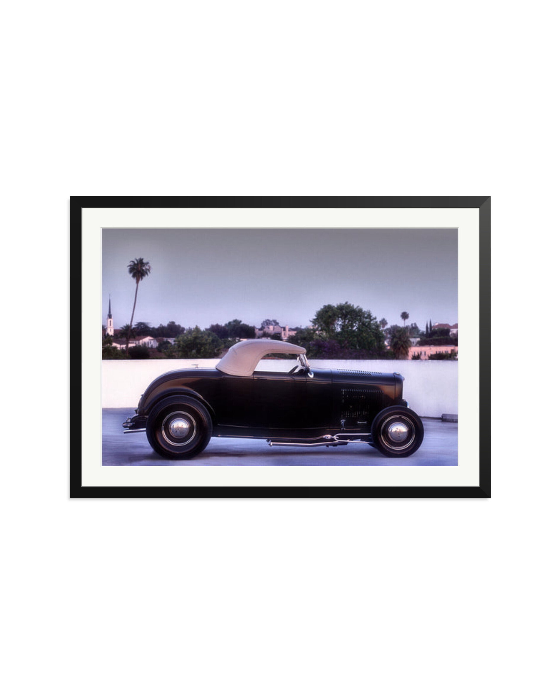 Ford A Hotrod Black / XXL