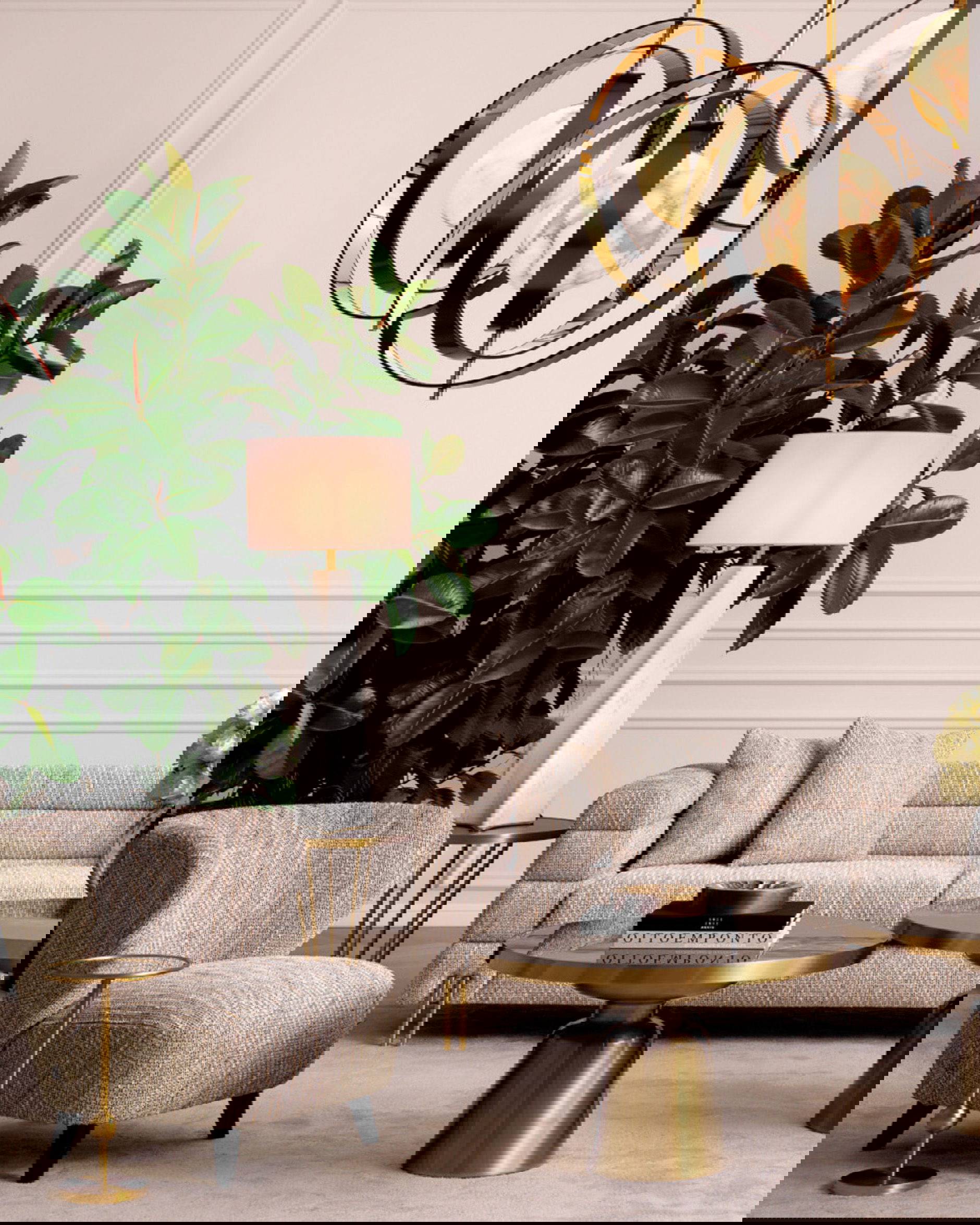 Hydra fauteuil mademoiselle beige