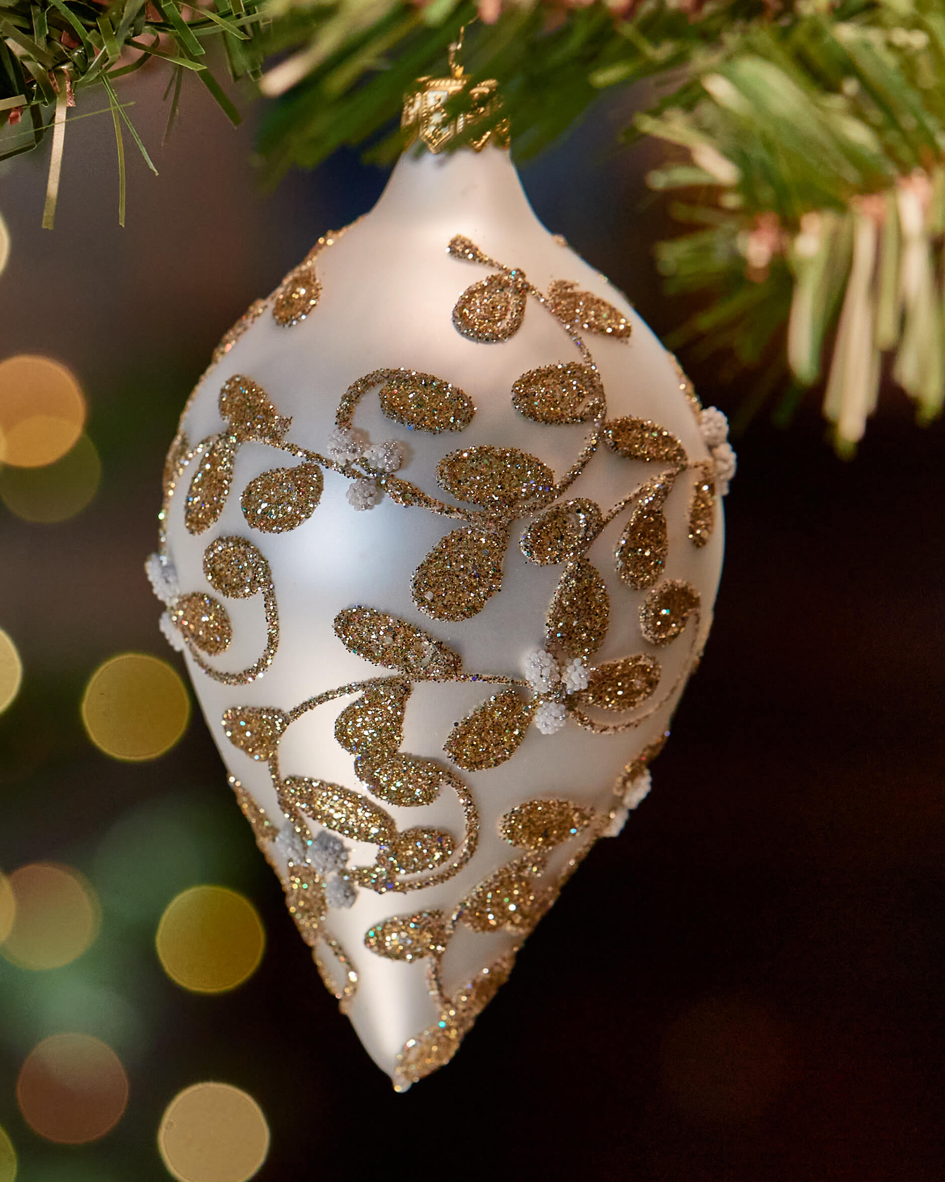 Lux Dorotea julkula vit 8cm