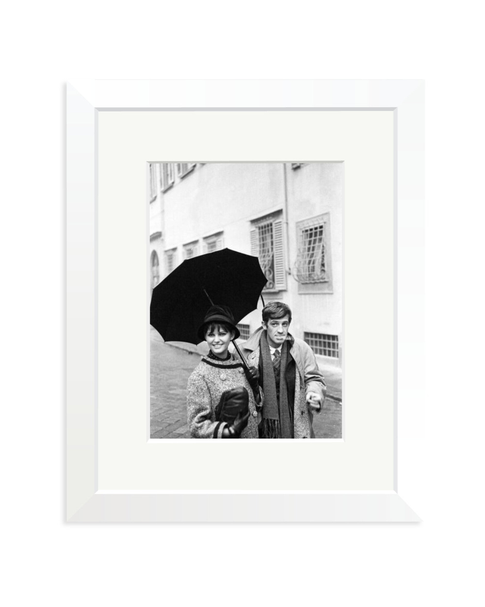 Claudia Cardinale and Jean Paul Belmondo White / Small