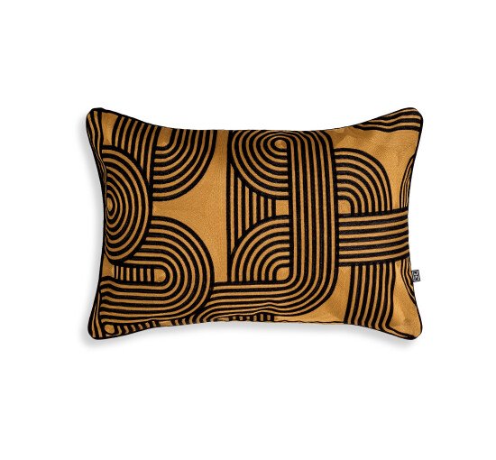 Black/Gold - Abaças Cushion Black Gold