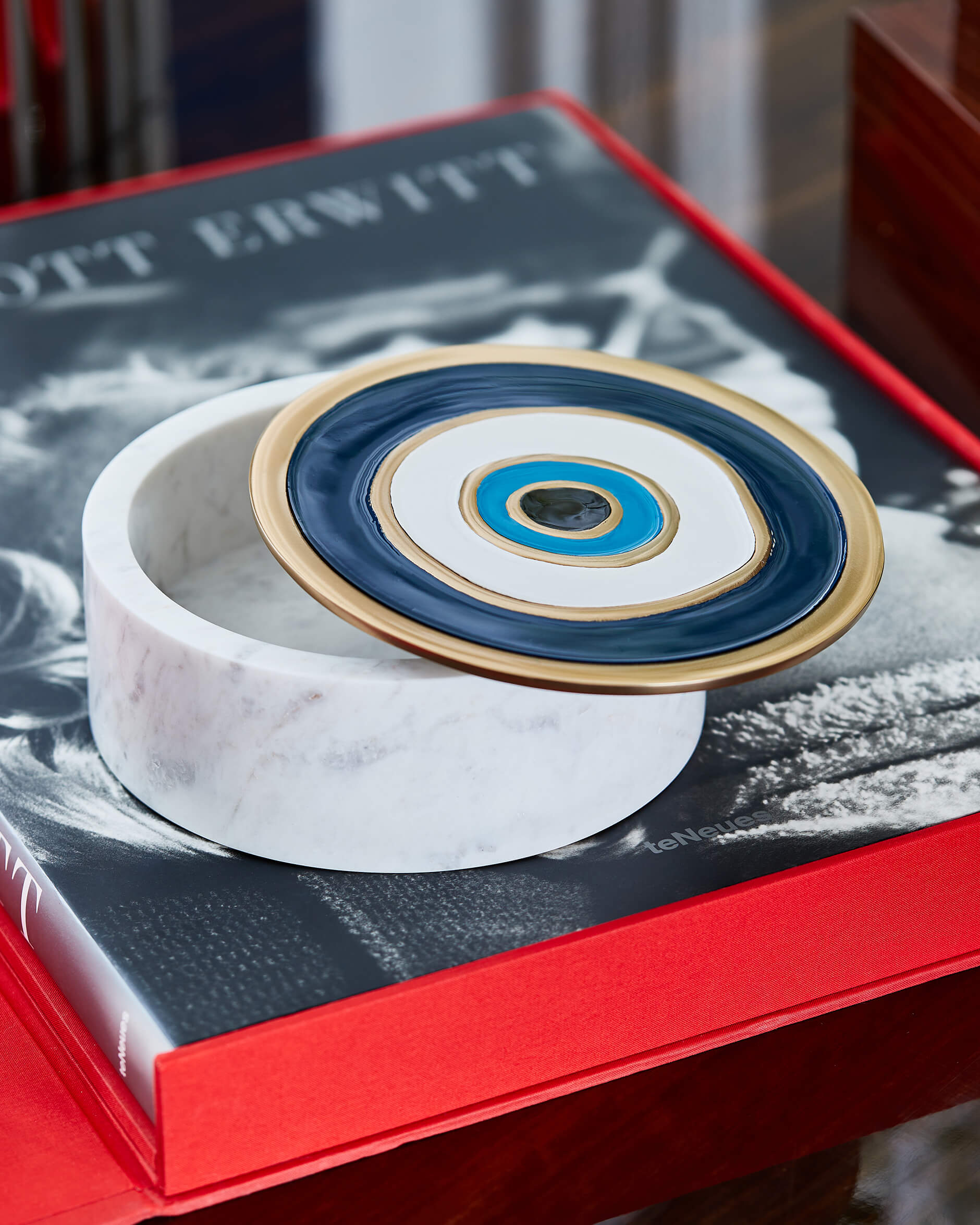 Savigné Marble Box White