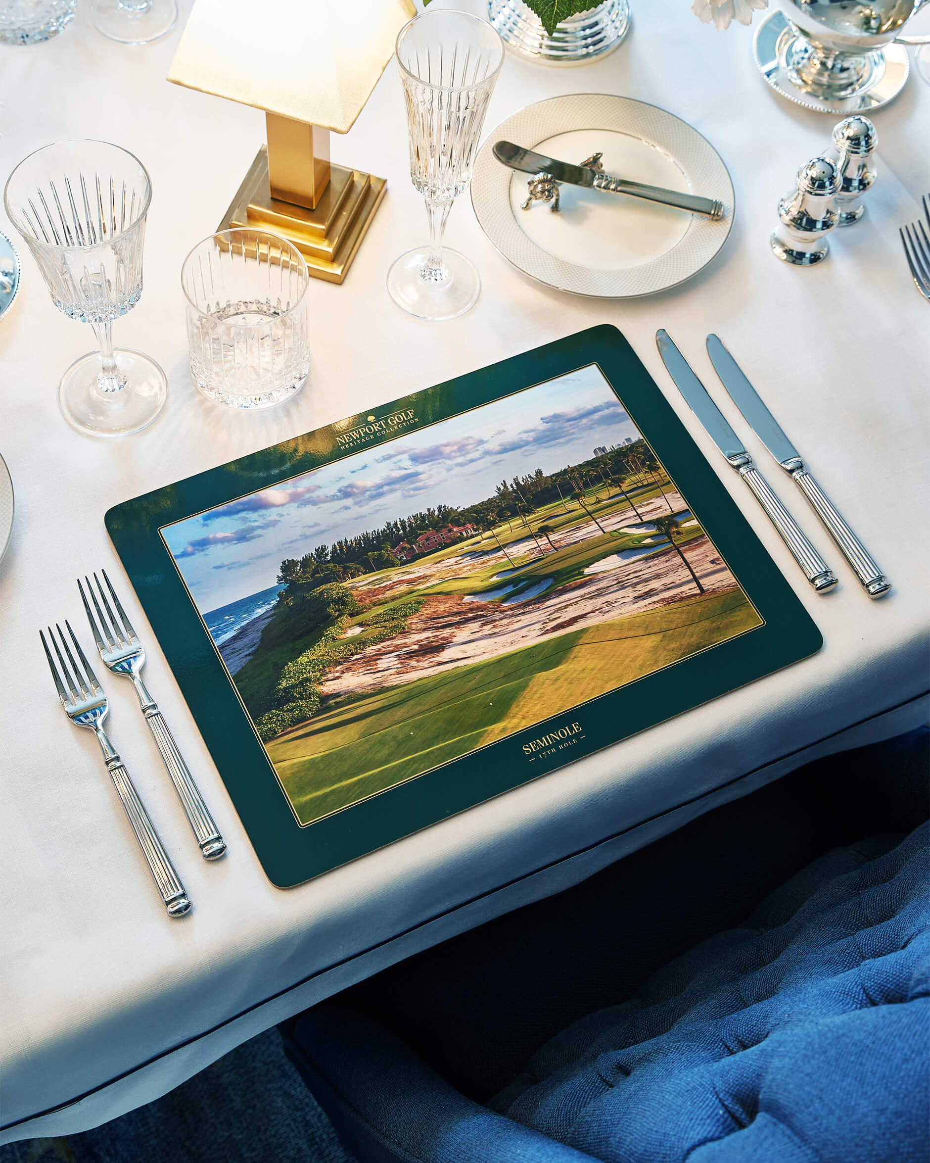 Clubhouse bordstablett grön 6-pack