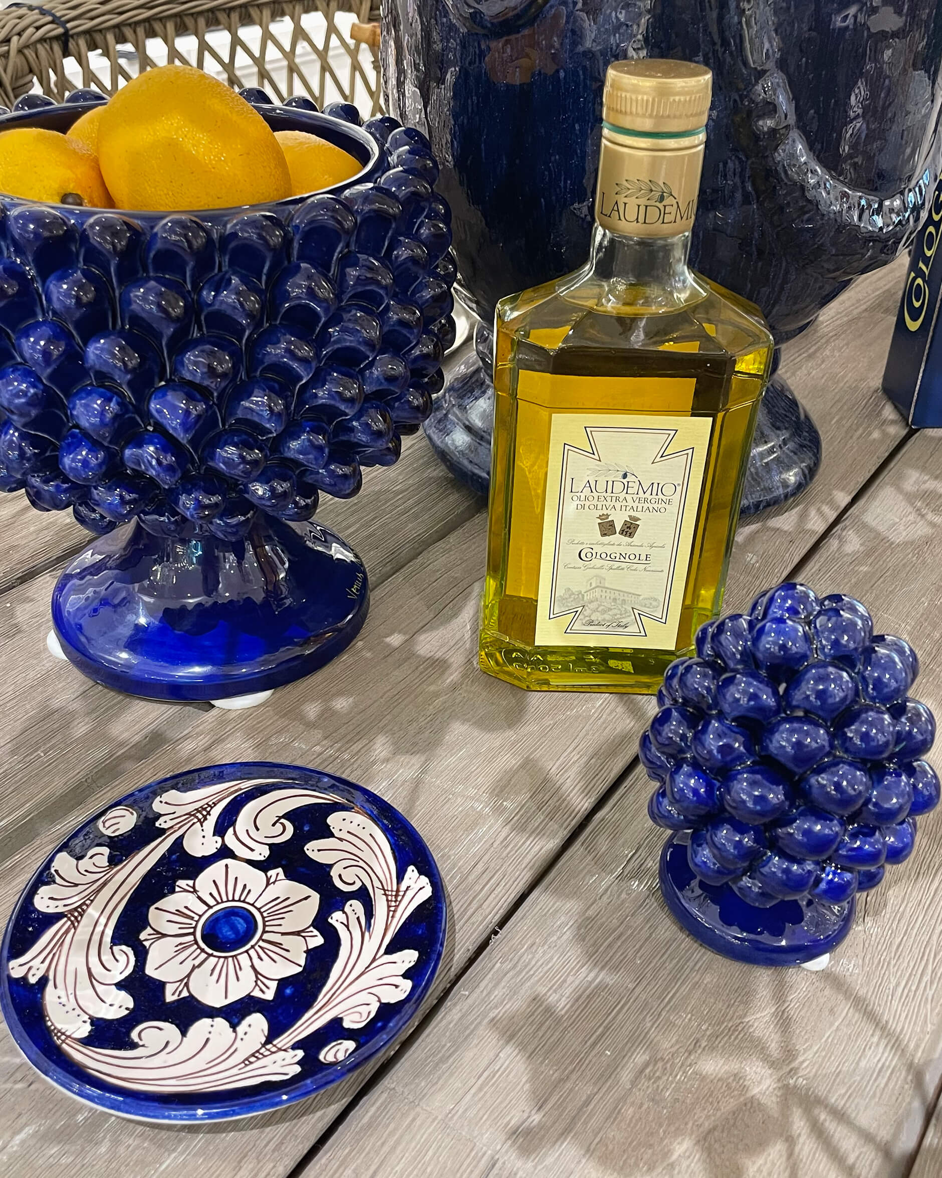 Pigna kotte mörkblå