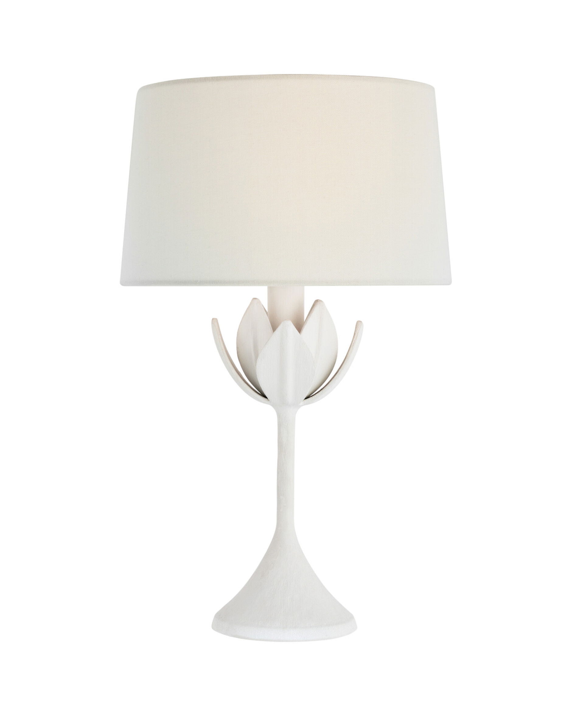 Alberto 17" bordslampa vit