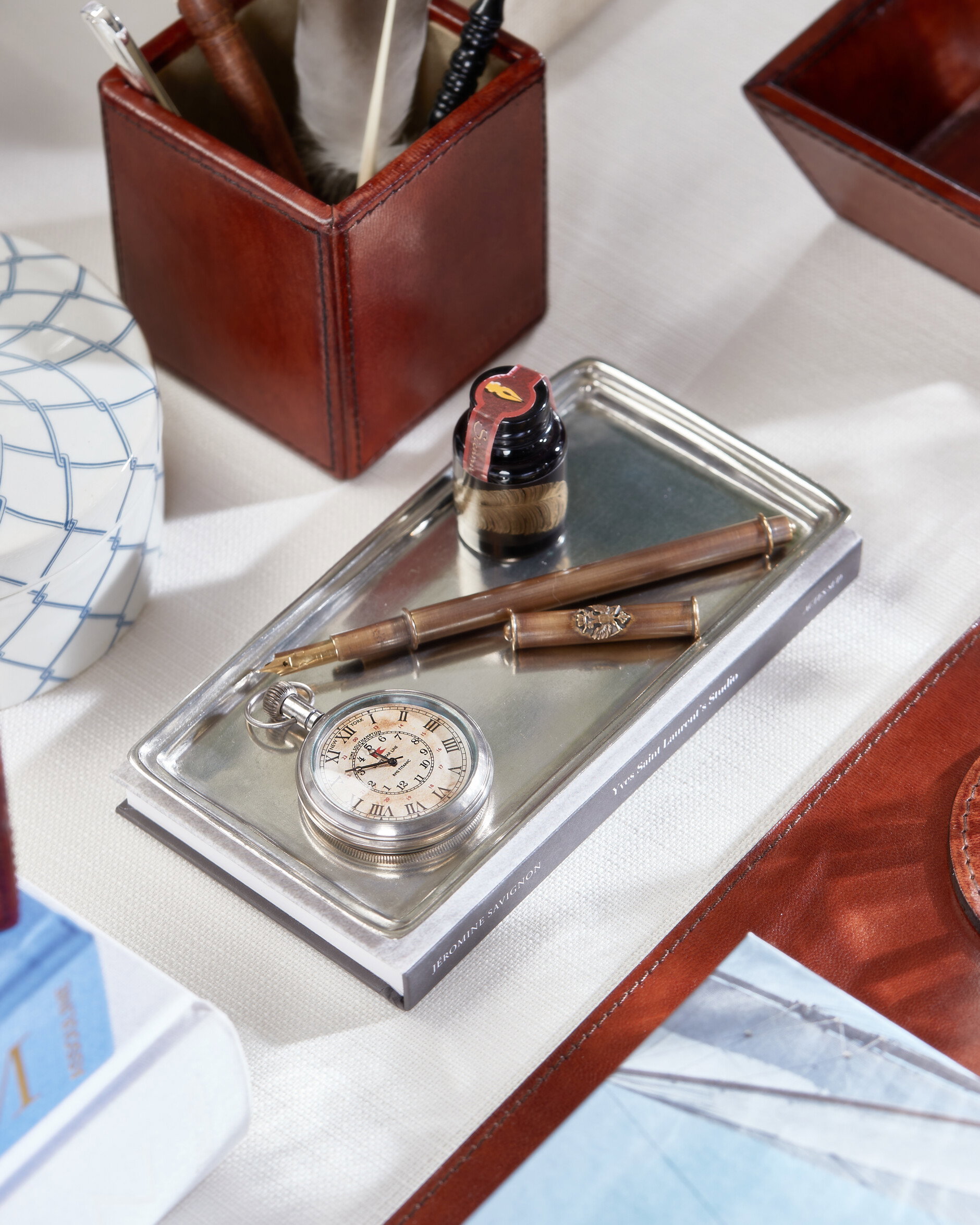 Calligraphy Set Bronze
