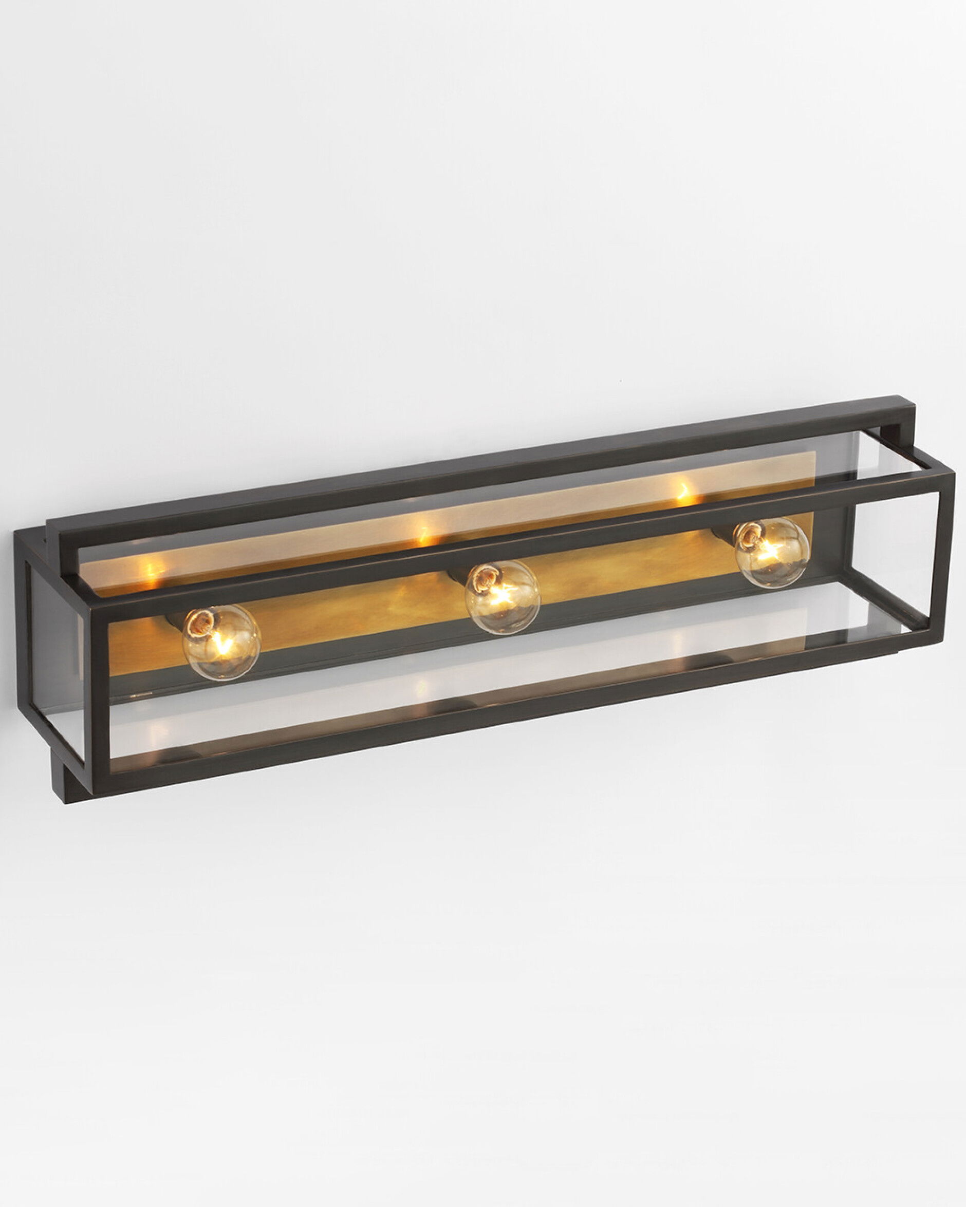 Halle 24" Vanity Light Bronze/Antique Brass