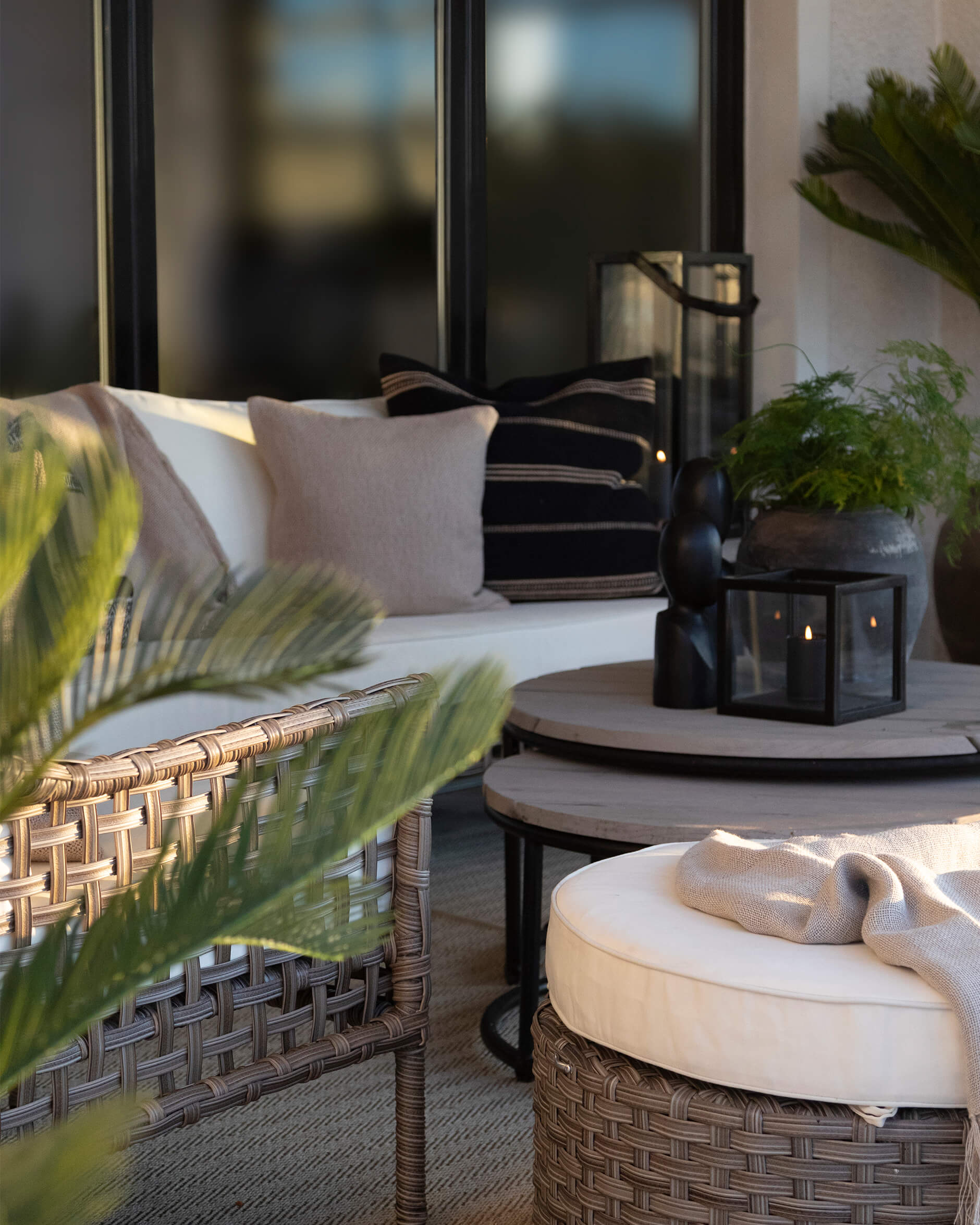 Santa Monica soffa grå 3-sits